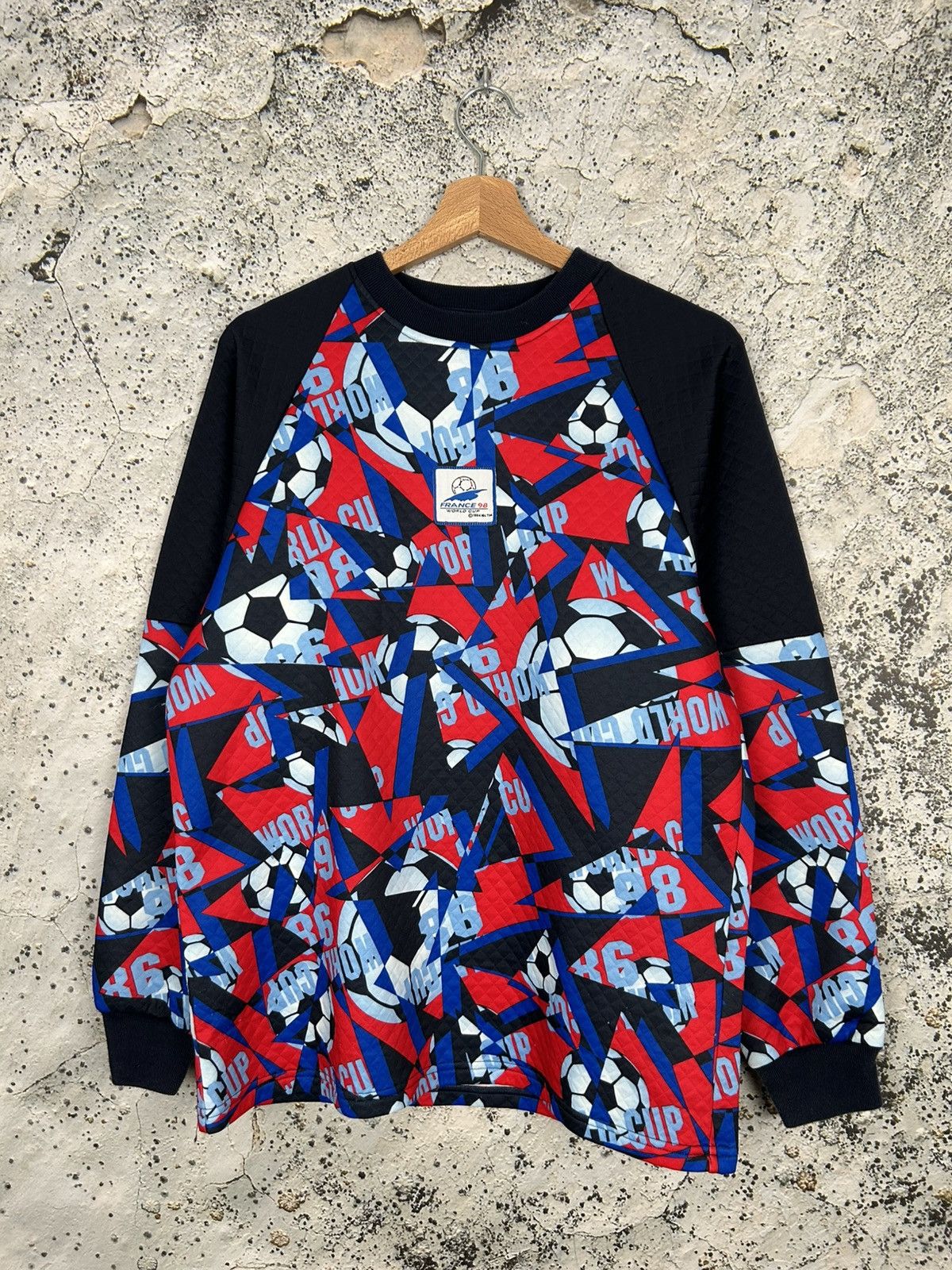 Vintage Vintage FIFA World Cup 1998 France Retro Jersey Goalkeeper Size US M / EU 48-50 / 2 - 1 Thumbnail