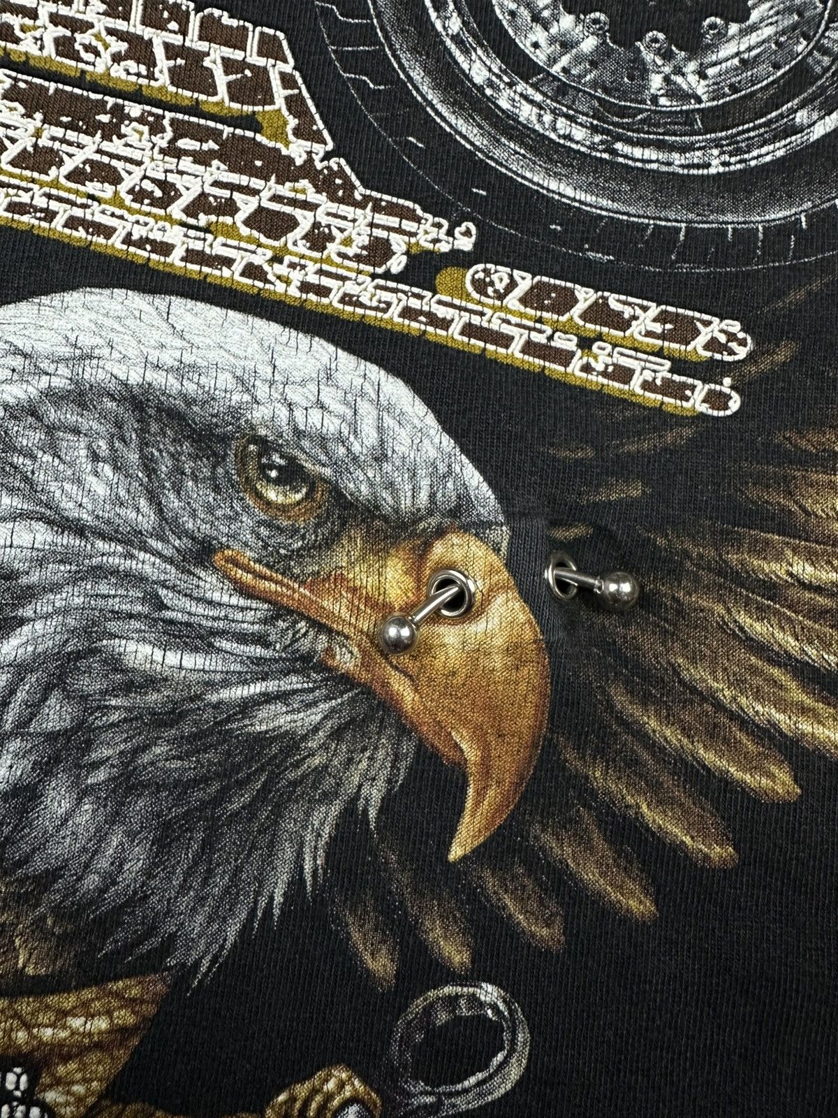 Band Tees T-shirt Custom Eagle Biker Tee Vintage Rock Empire Size US M / EU 48-50 / 2 - 3 Thumbnail