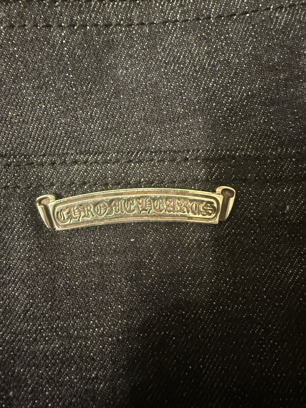 Chrome Hearts 🔥Chrome Hearts KS Baggy Selvedge Jeans Size 32🔥 Size US 32 / EU 48 - 12 Thumbnail