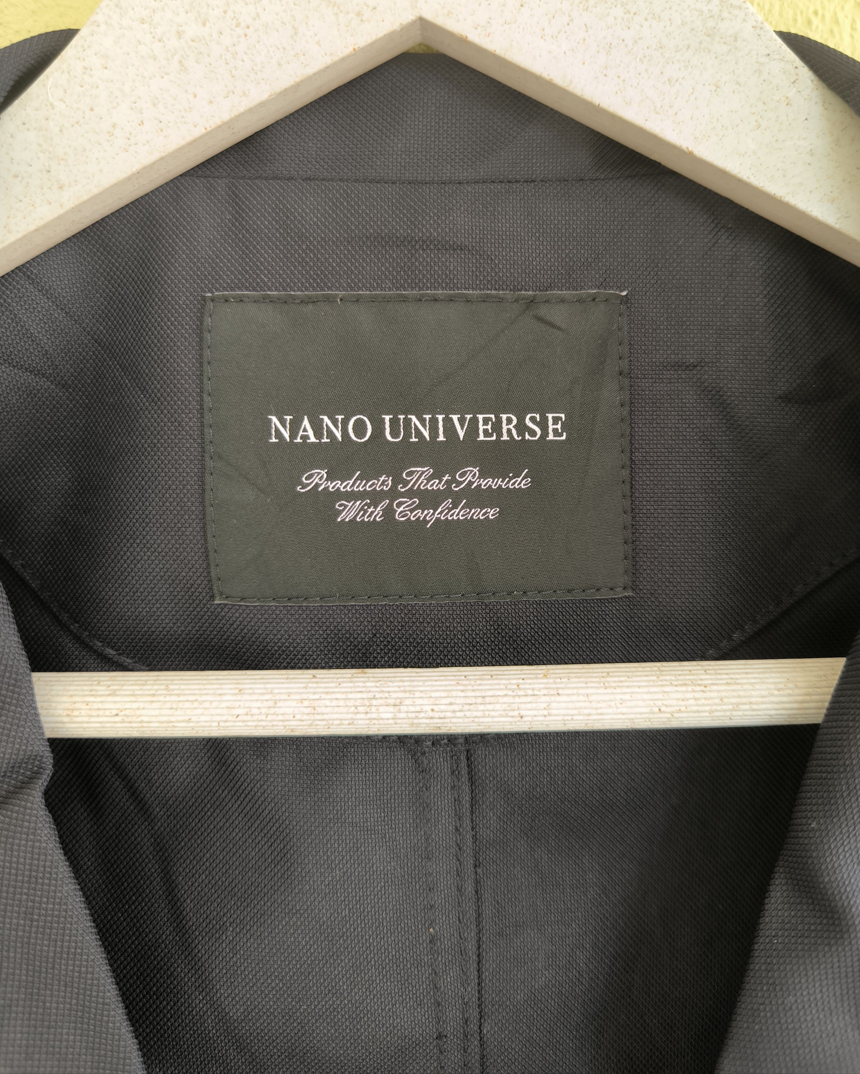NANO universe NANO UNIVERSE waxed polyester sack coat Size US M / EU 48-50 / 2 - 3 Thumbnail