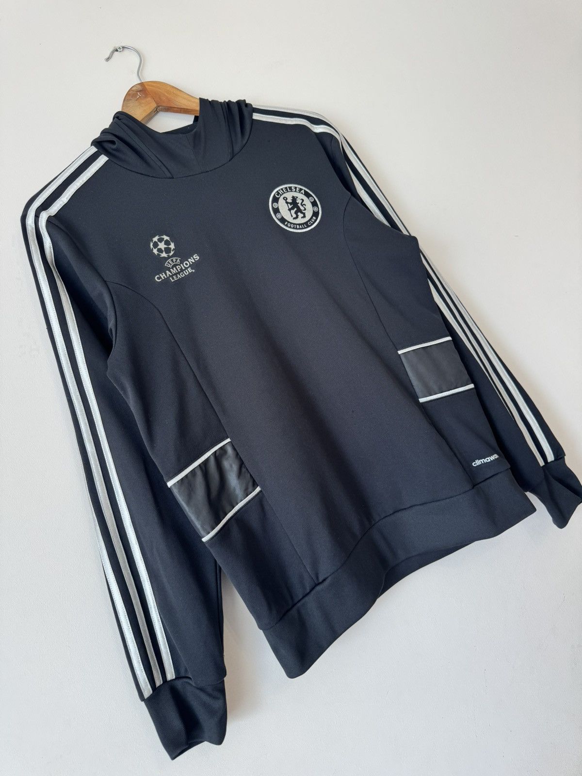 Adidas Chelsea 2013-2014 Adidas Hooded Training Top Soccer Jersey Size US S / EU 44-46 / 1 - 4 Thumbnail