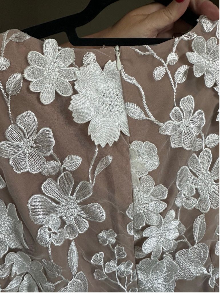 ELLIATT Elliat Zayla Floral Appliqué Cocktail Minidress XL 18 PTP Size XL / US 12-14 / IT 48-50 - 7 Thumbnail