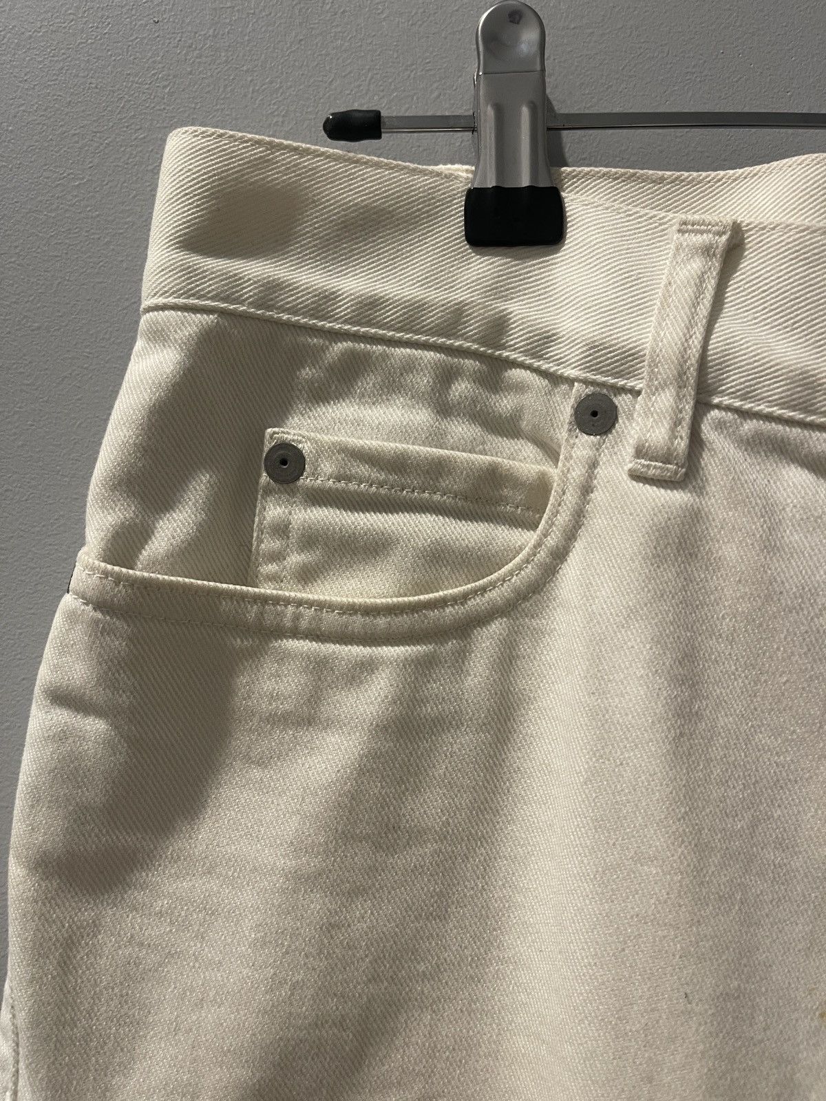 Maison Margiela Maison Margiela White jeans Size US 33 - 7 Thumbnail