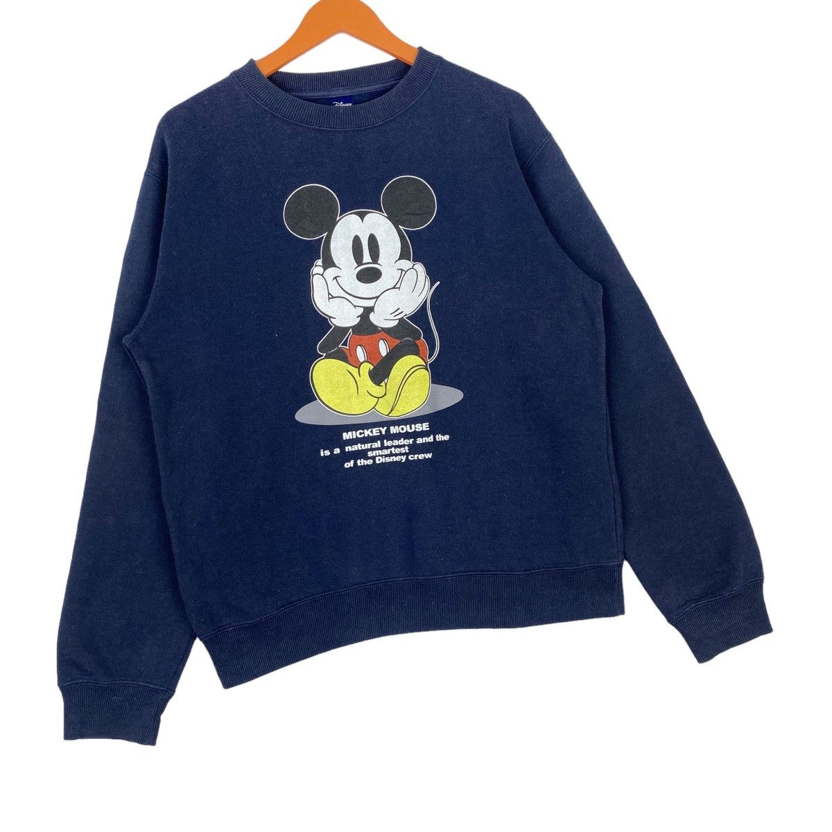 Disney Disney Mickey Mouse Sweatshirt Crewneck Pullover Jumper Size US M / EU 48-50 / 2 - 4 Thumbnail