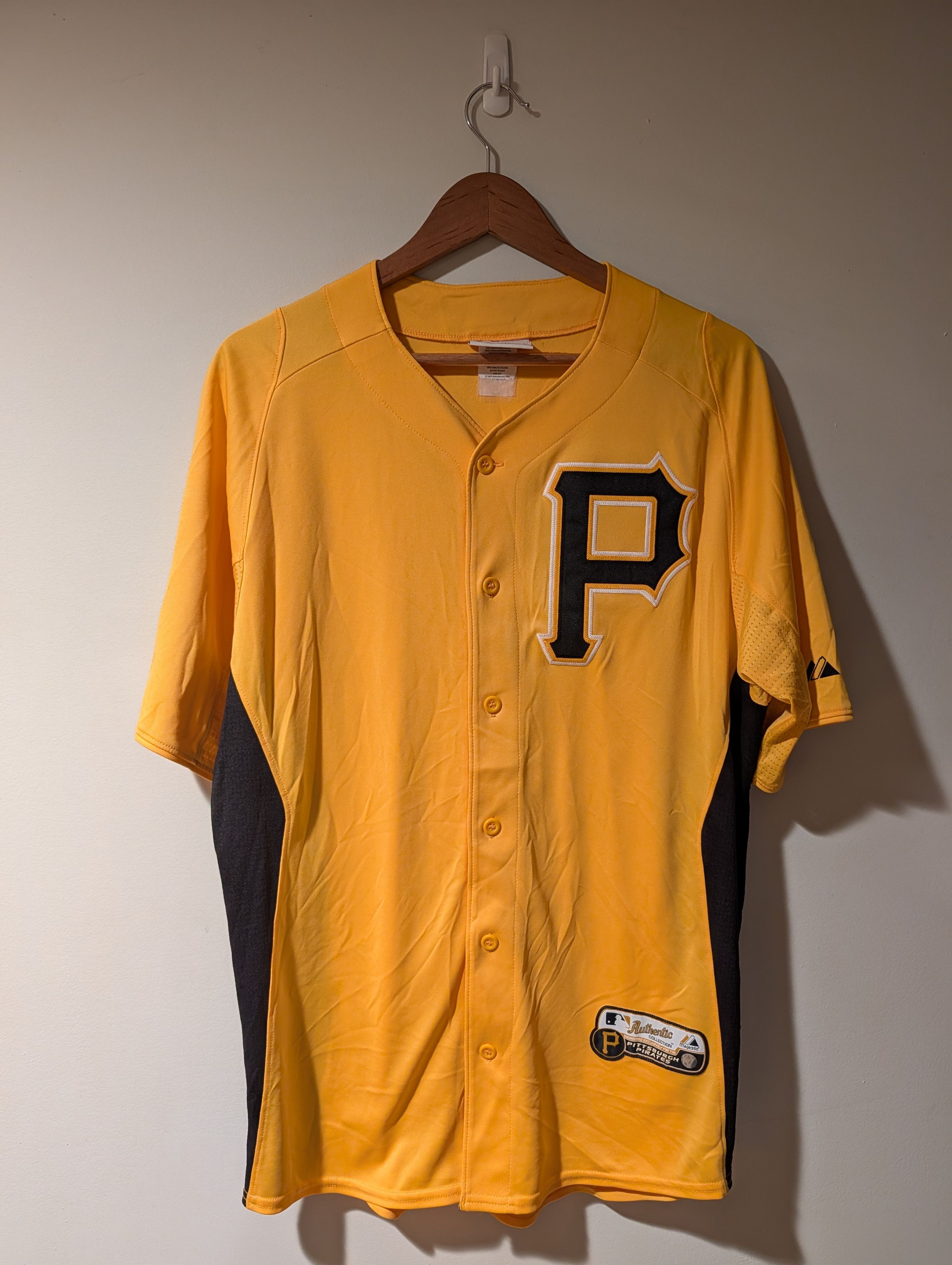 MLB Vintage Y2K Pittburgh Pirates MLB Baseball Authentic Jersey Size US M / EU 48-50 / 2 - 1 Thumbnail