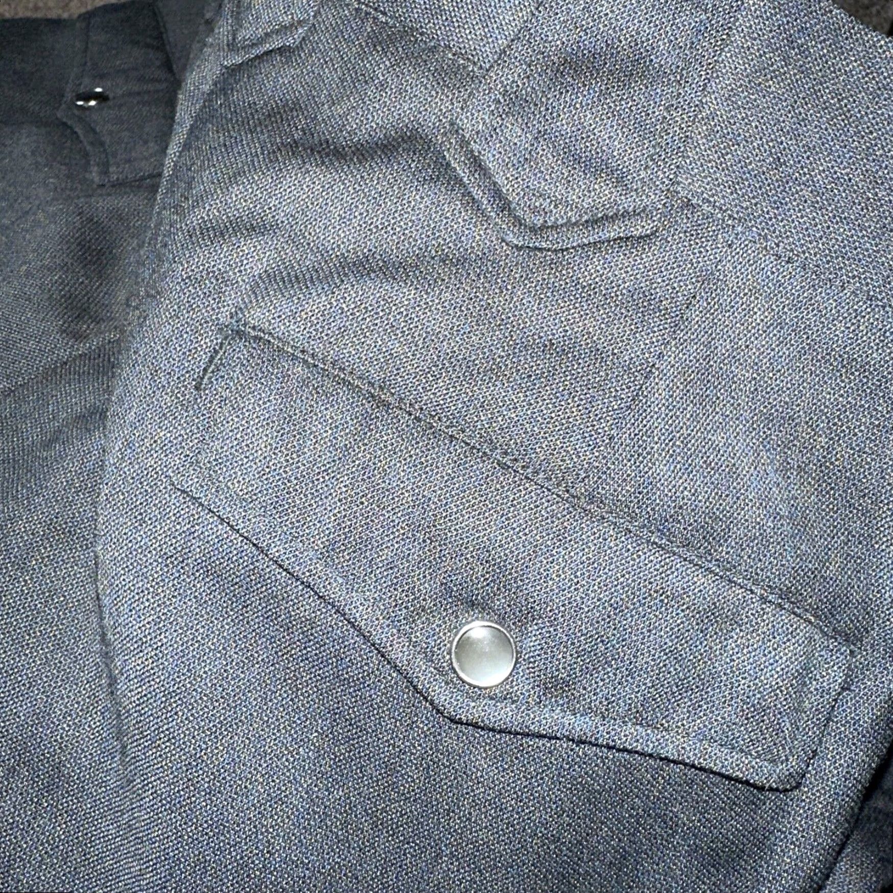 Vintage VINTAGE ROCKABILLY Gross Original Dark Gray Western Dress Pants Mens Size 28x31 Size US 28 / EU 44 - 6 Thumbnail