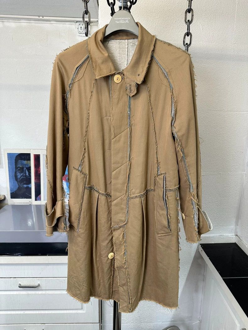 Takahiromiyashita The Soloist. Unique Takahiro Miyashita Button-Up Coat- DMC Size US XS / EU 42 / 0 - 1 Thumbnail
