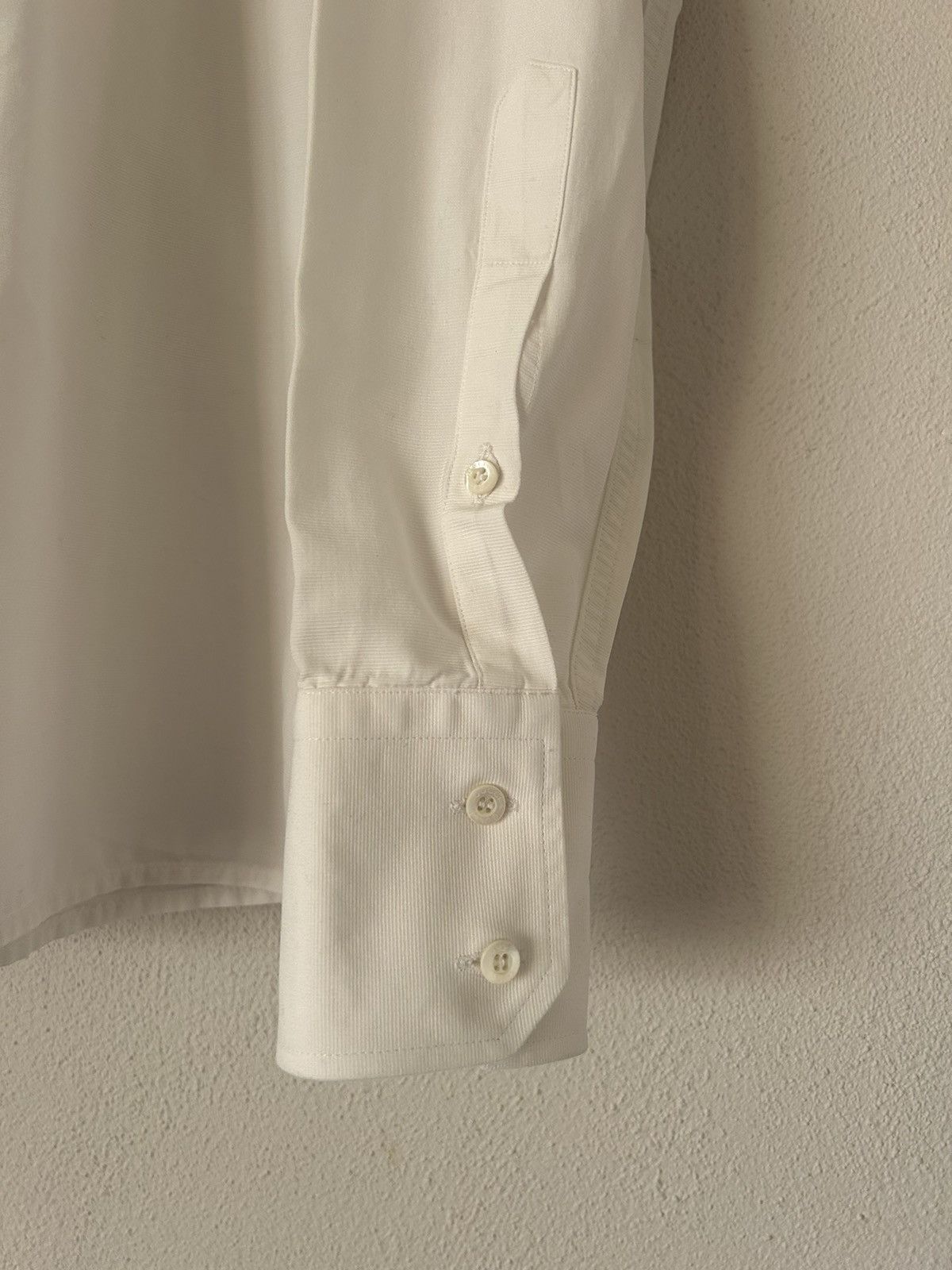 Gucci Gucci Classic White Cotton Shirt - Size 41 (16 1/4) Size US L / EU 52-54 / 3 - 5 Thumbnail