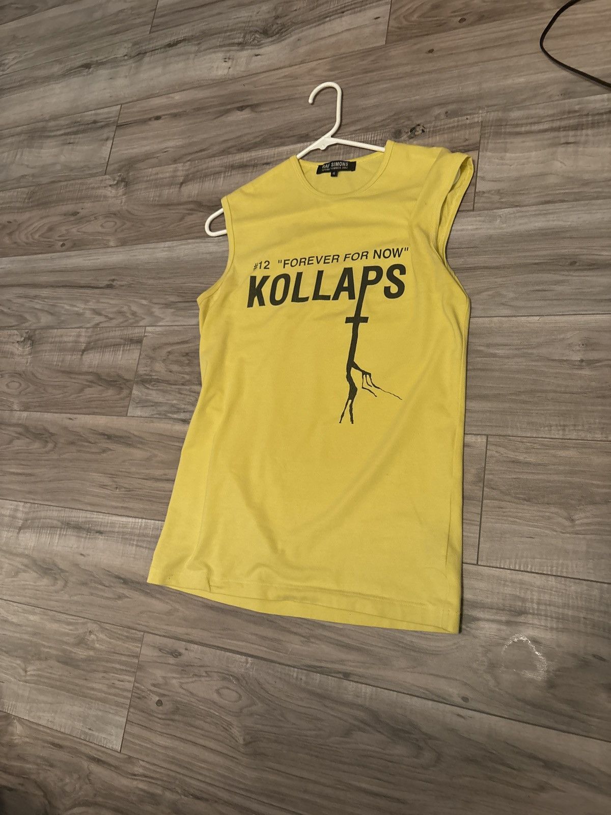 RAF SIMONS KOLLAPS タグ付　新品 Raf Simons Kollaps Tank Top | Grailed