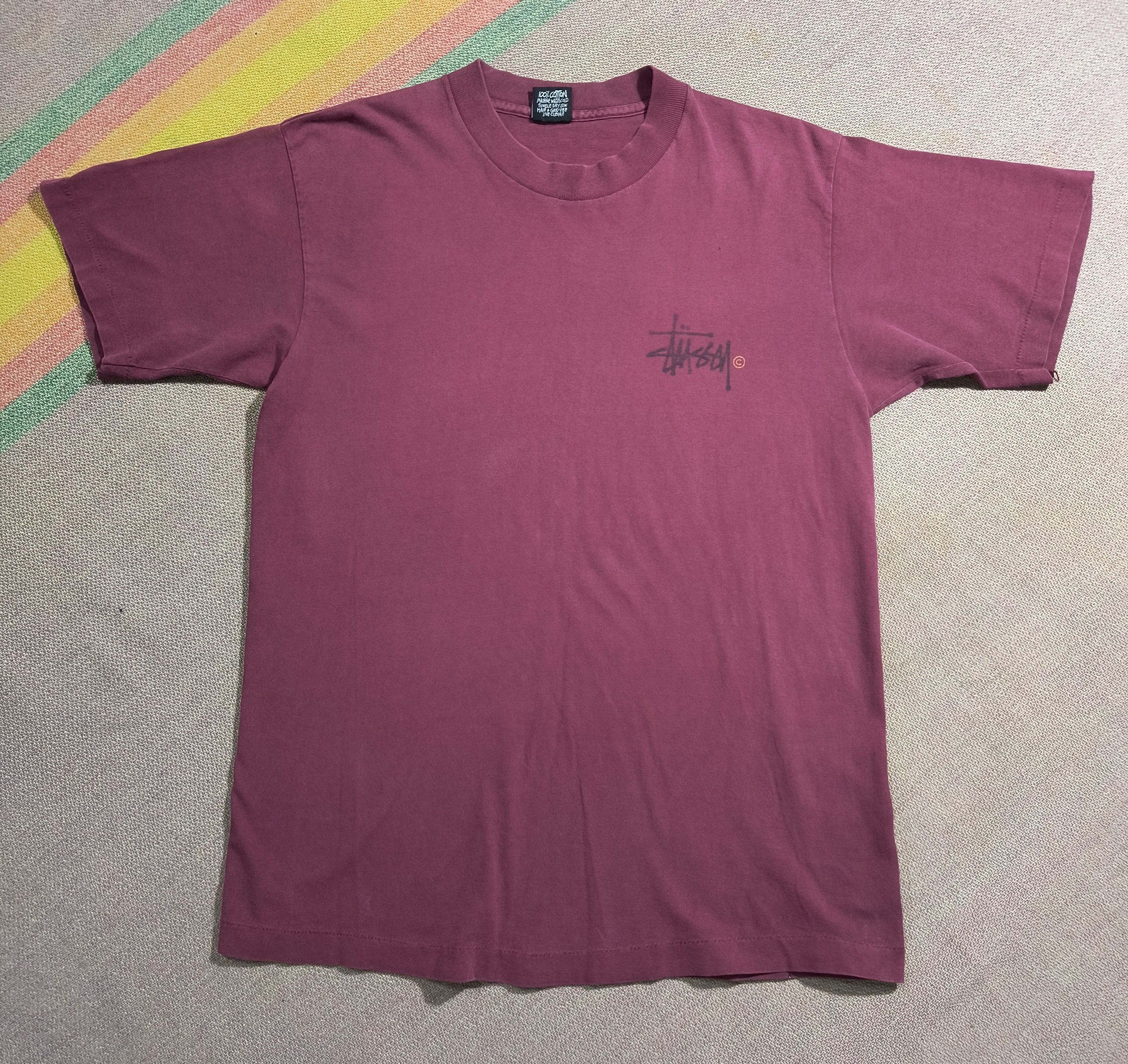 Stussy Vintage Stussy big logo 90s tee Size US L / EU 52-54 / 3 - 2 Thumbnail