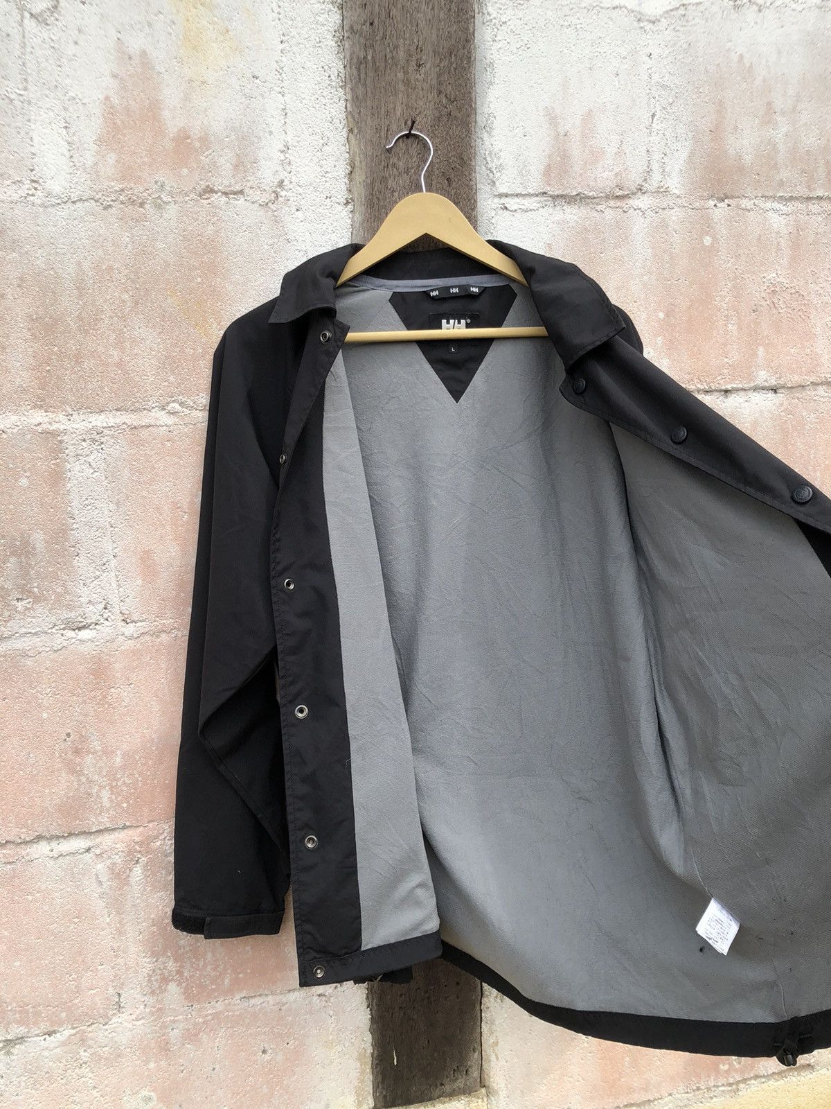 Helly Hansen Helly Hansen Overcoat Coach’s Jacket Black Color Size US L / EU 52-54 / 3 - 8 Thumbnail
