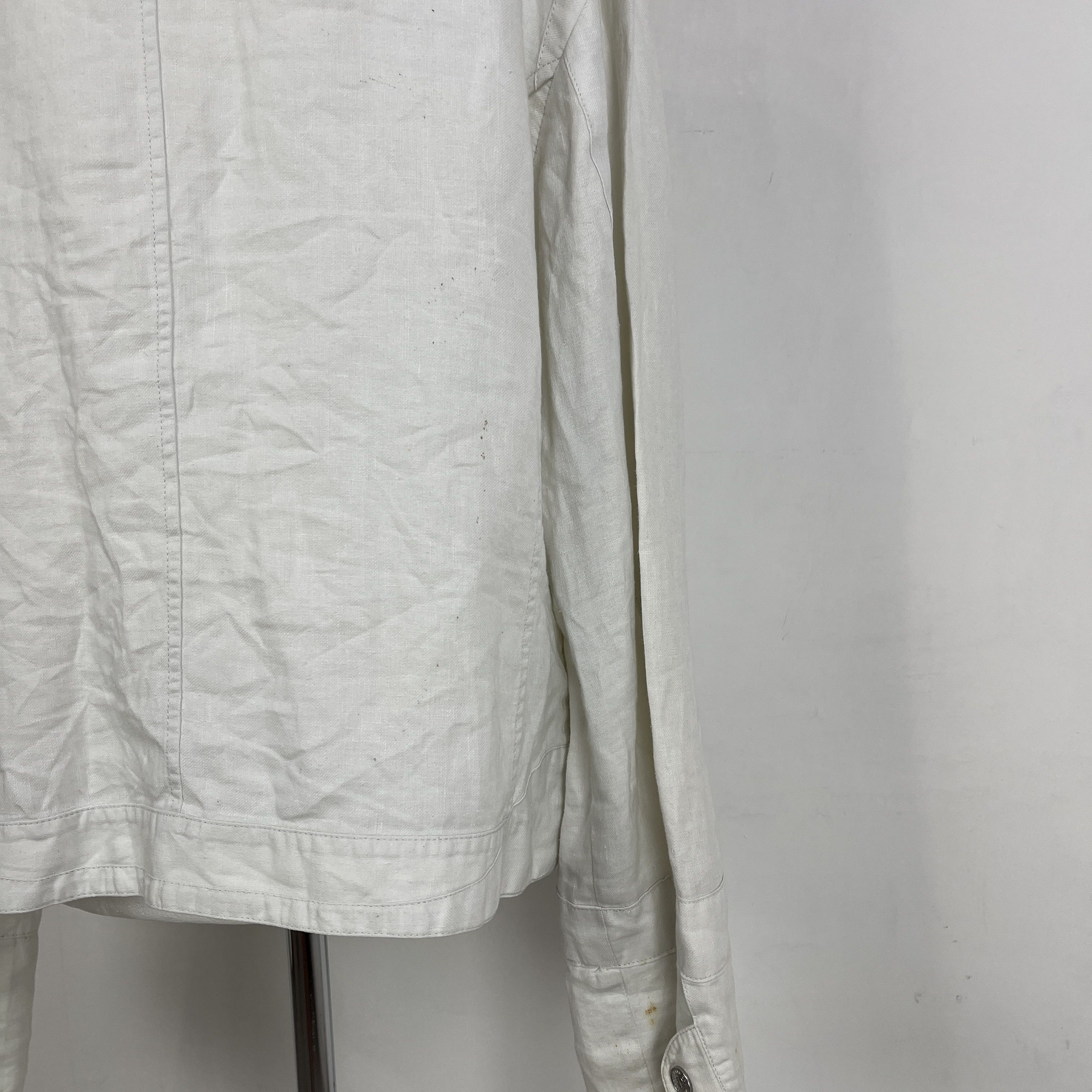 Versace Giacca Versace Jeans Couture Lino – XXL Size US XXL / EU 58 / 5 - 8 Thumbnail