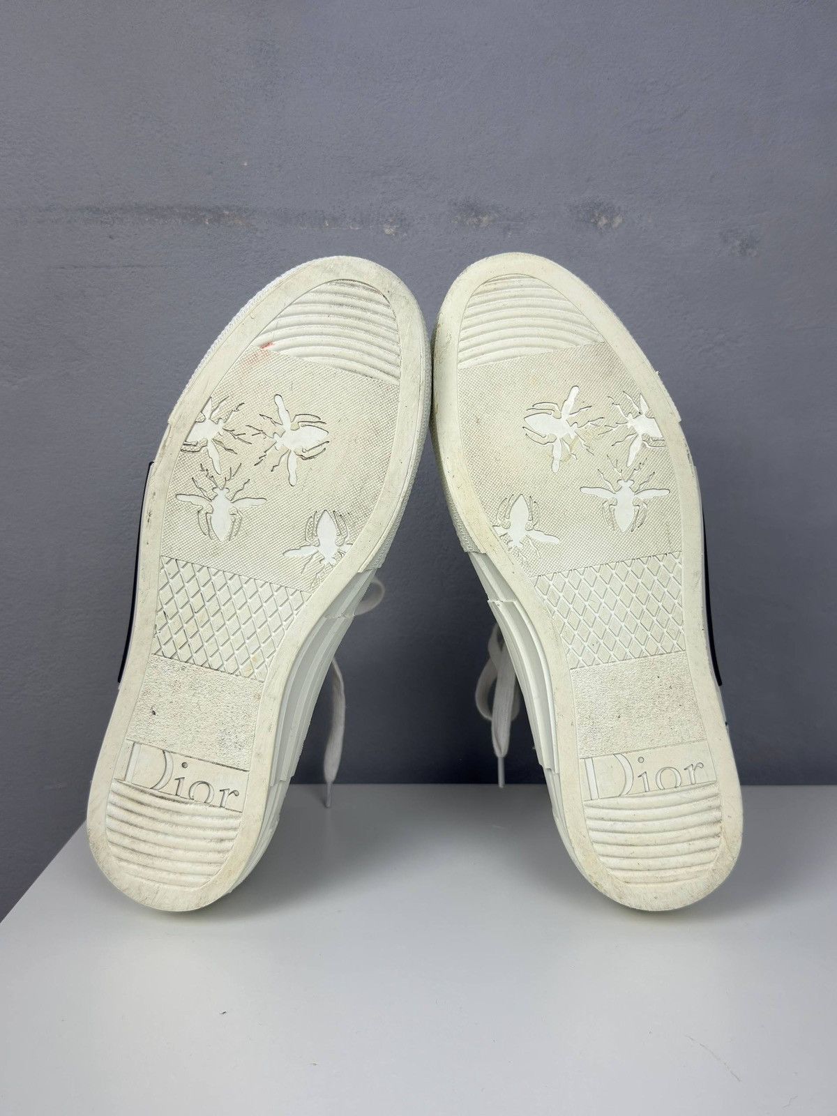 Dior Dior B23 High Top Sneakers Oblique Logo Size US 9 / EU 42 - 9 Thumbnail