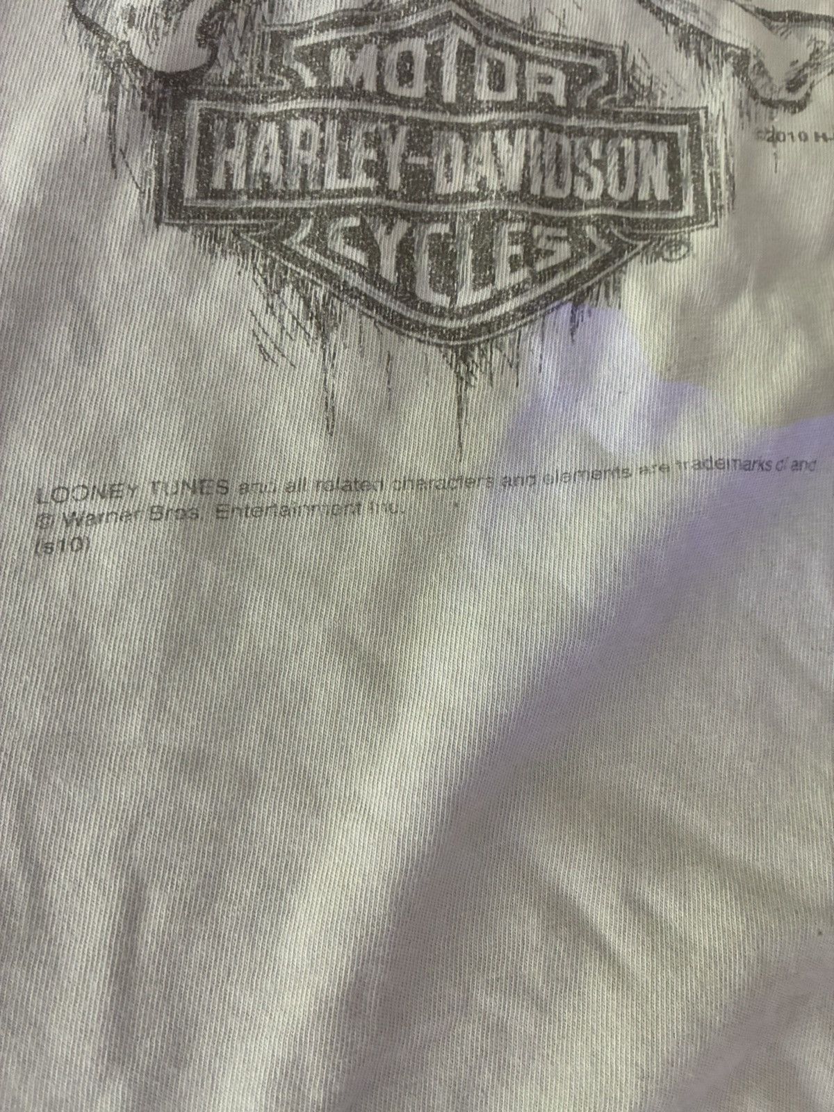 Harley Davidson Harley Davidson Looney Tunes Tee White Size L 2010 Size US L / EU 52-54 / 3 - 3 Thumbnail