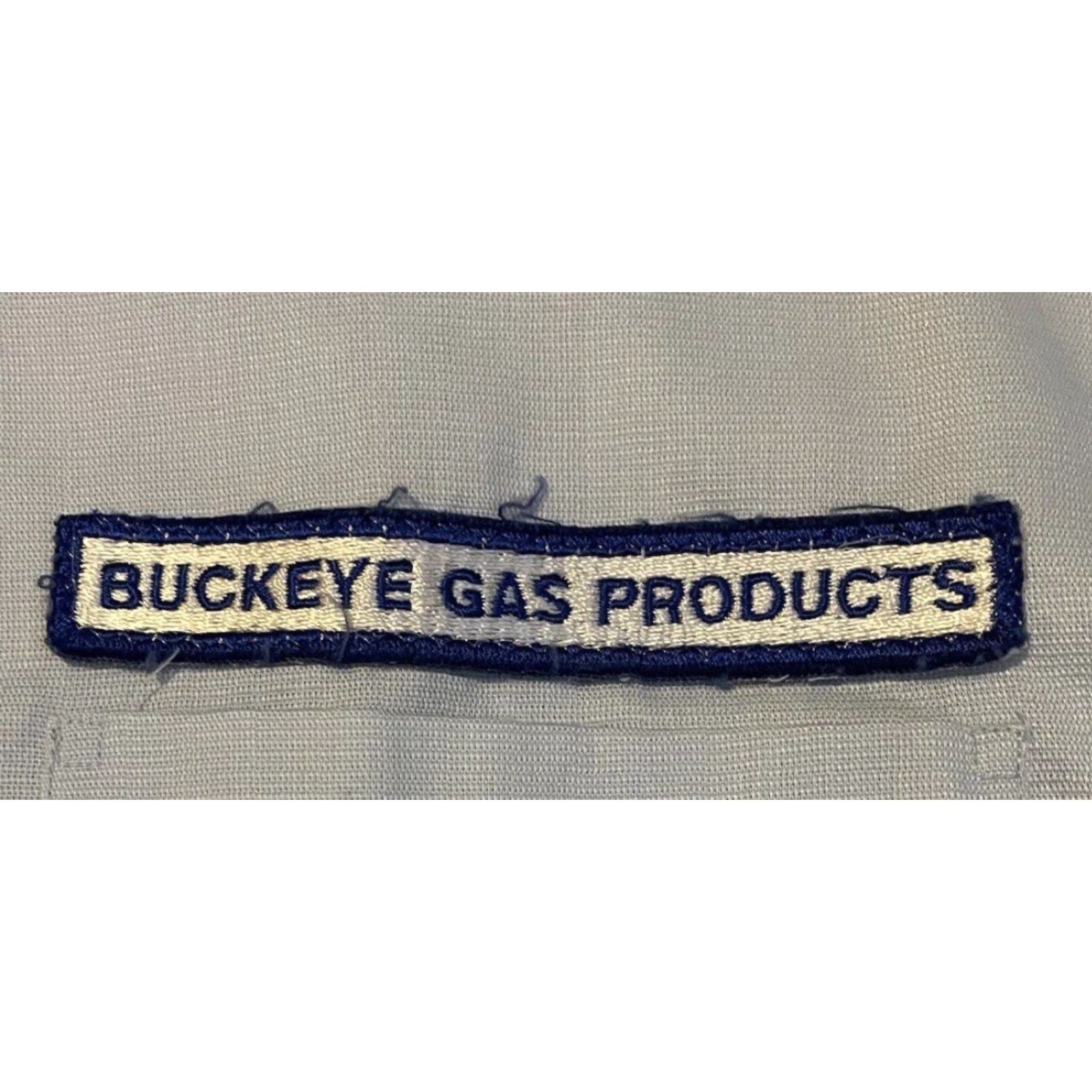 GAS VINTAGE Gas Station T-Shirt Shirt 16 1/2 Blue 70s 80s 90s Grunge Biker USA Union Made Men Boys Short Sleeve Crewneck Tank 16 1/2 Size US L / EU 52-54 / 3 - 4 Thumbnail