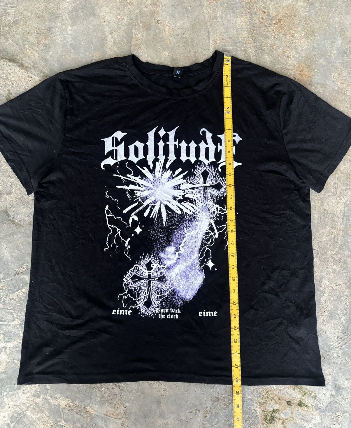 Hysteric Glamour × If Six Was Nine × Japanese Brand Y2k Solitude Ifwixwasnine Style Tshirt Size US XL / EU 56 / 4 - 8 Thumbnail