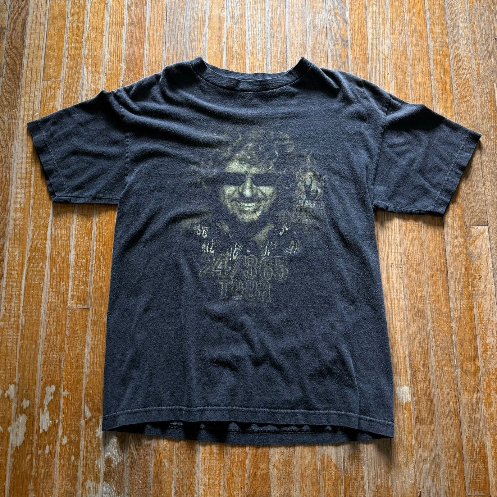 Vintage Vintage Sammy Hagar 24/365 Band Tee Sz M Size US M / EU 48-50 / 2 - 1 Thumbnail