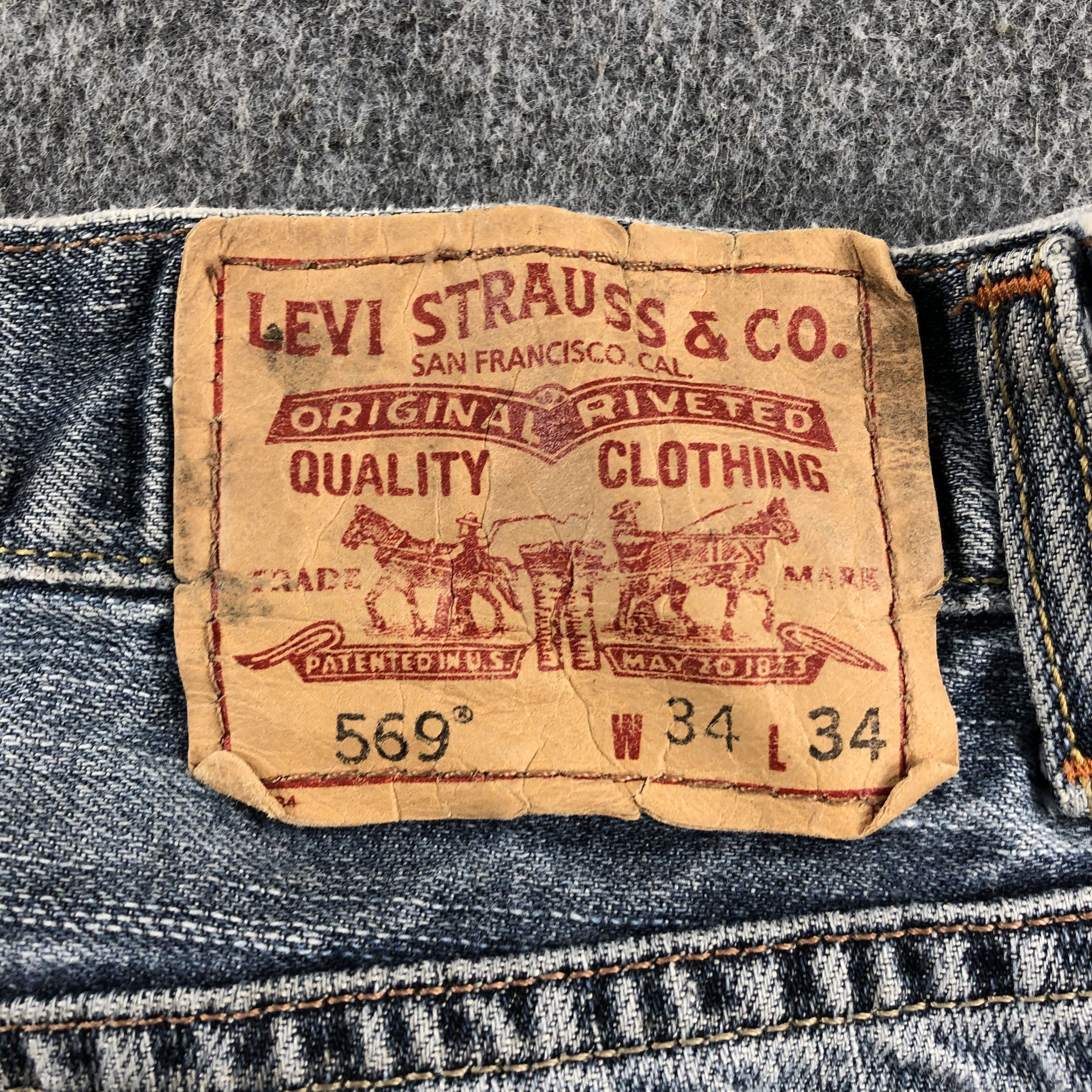 Levi's Vintage Levis 569 Jeans-J2642 Size US 34 / EU 50 - 5 Thumbnail