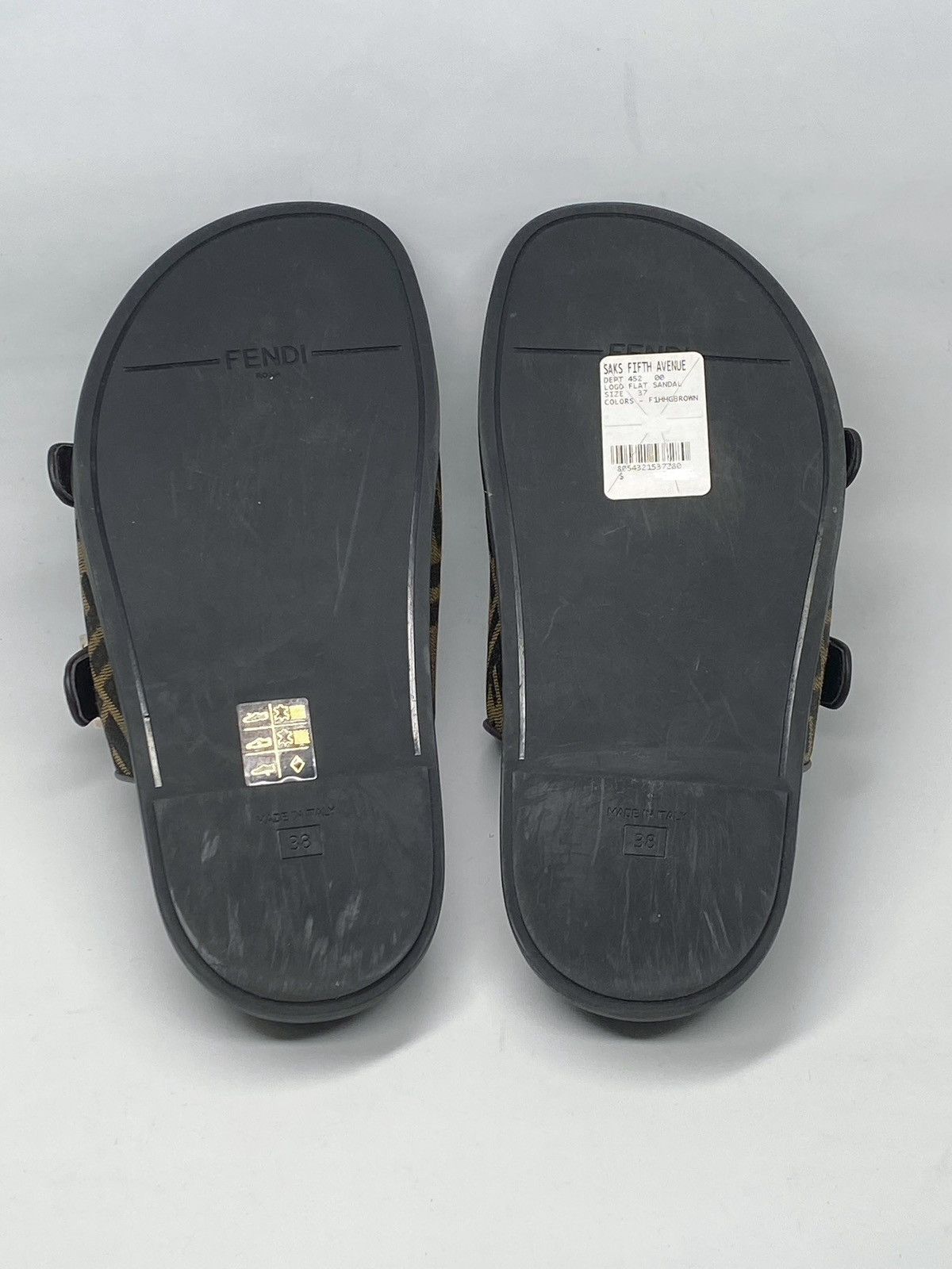 Fendi Fendi Feel Jewel Buckle Slide Sandals size 38 Size US 8 / IT 38 - 12 Thumbnail