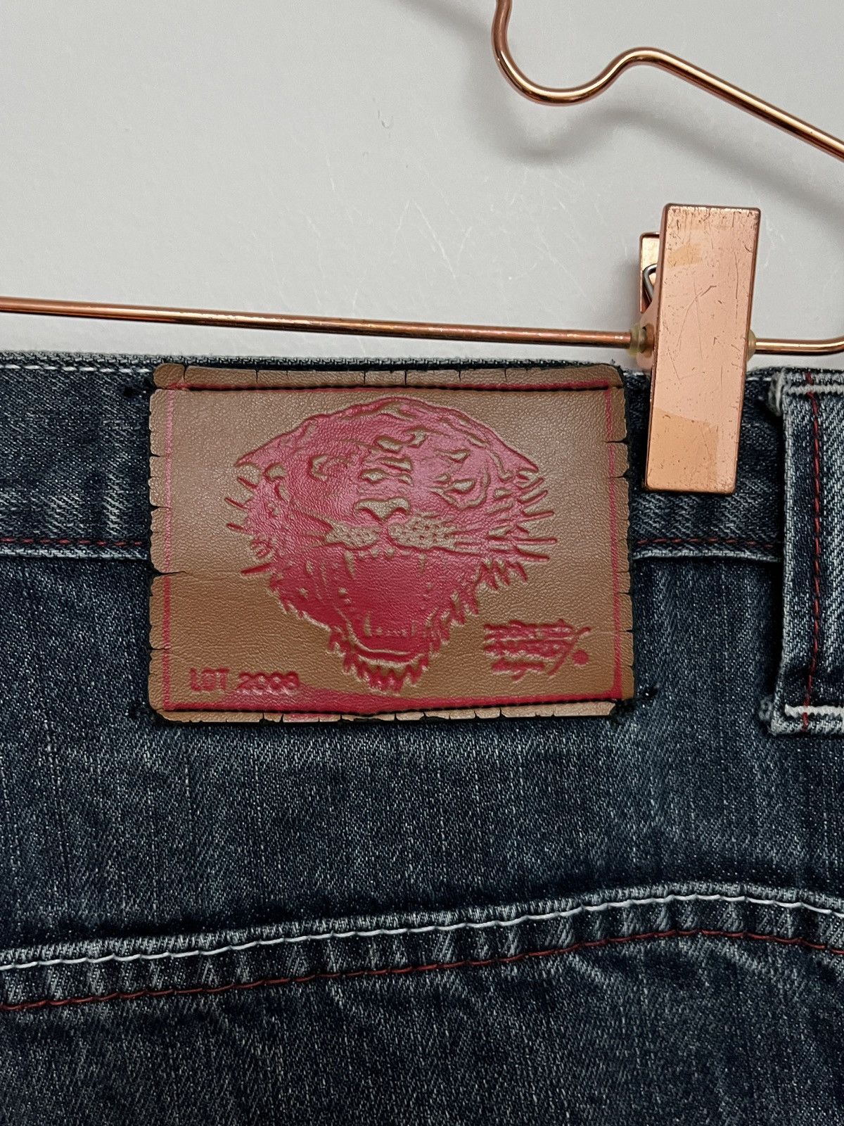 Ed Hardy Vintage Ed Hardy Cross Jeans (unisex) Size US 36 / EU 52 - 8 Thumbnail