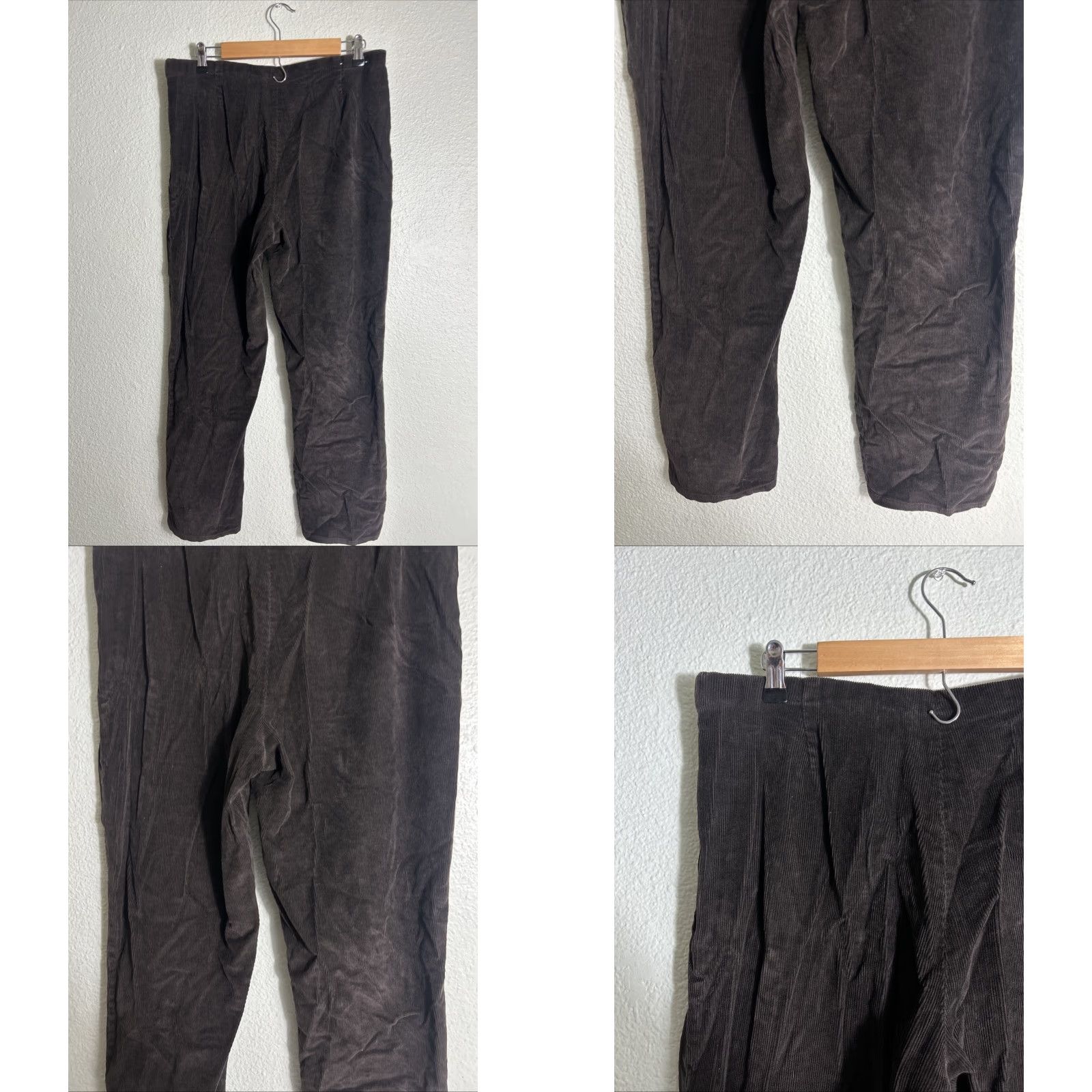 Eddie Bauer Eddie Bauer Women’s Bremerton Fit Corduroy Pants 12 Brown 34x28 Regular Straight 90s Chino Corduroy Vest? Size 34" / US 12 / IT 48 - 8 Thumbnail