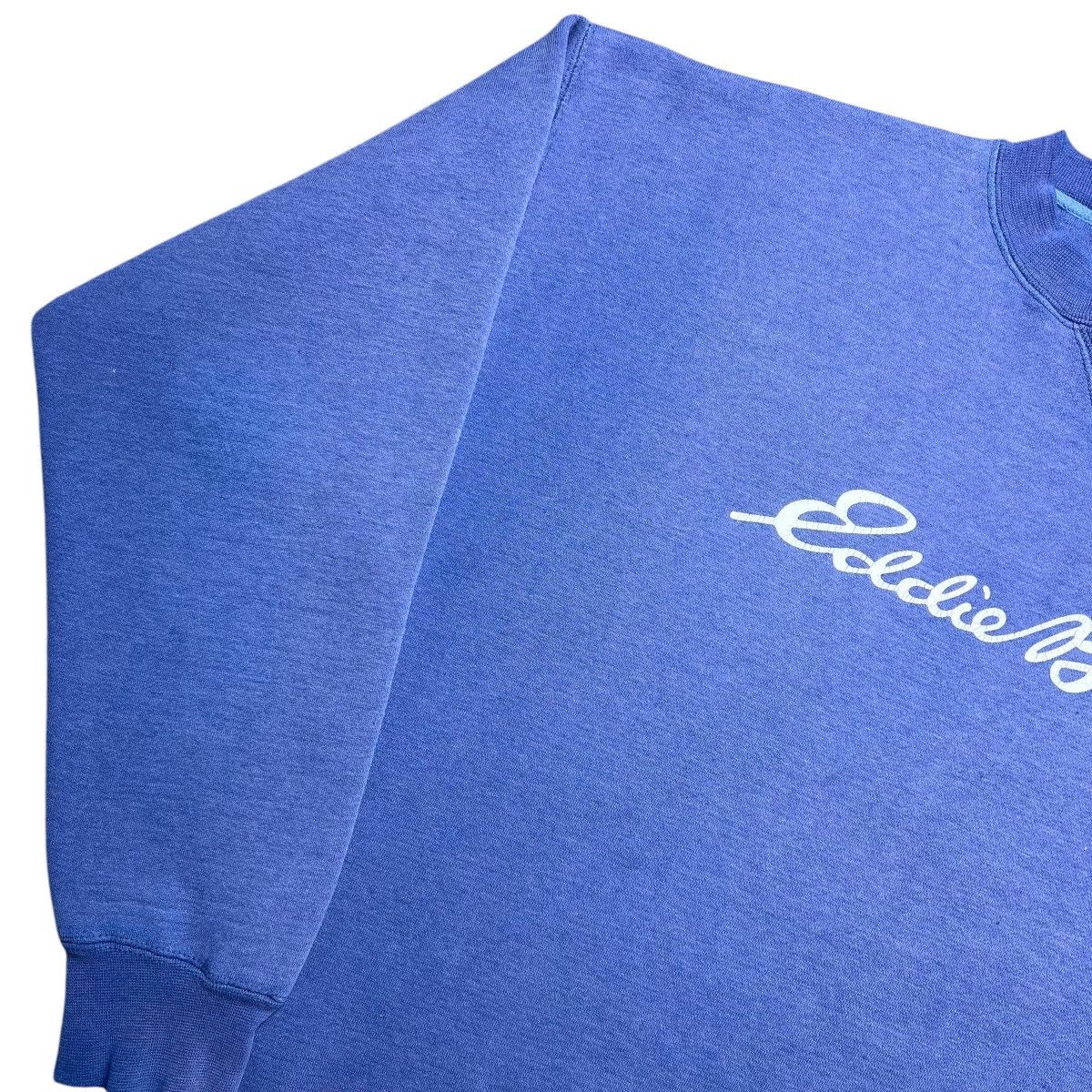 Eddie Bauer × Vintage Vintage 1980s Eddie Bauer Spell Out Pullover Sweatshirt Size US XL / EU 56 / 4 - 14 Thumbnail