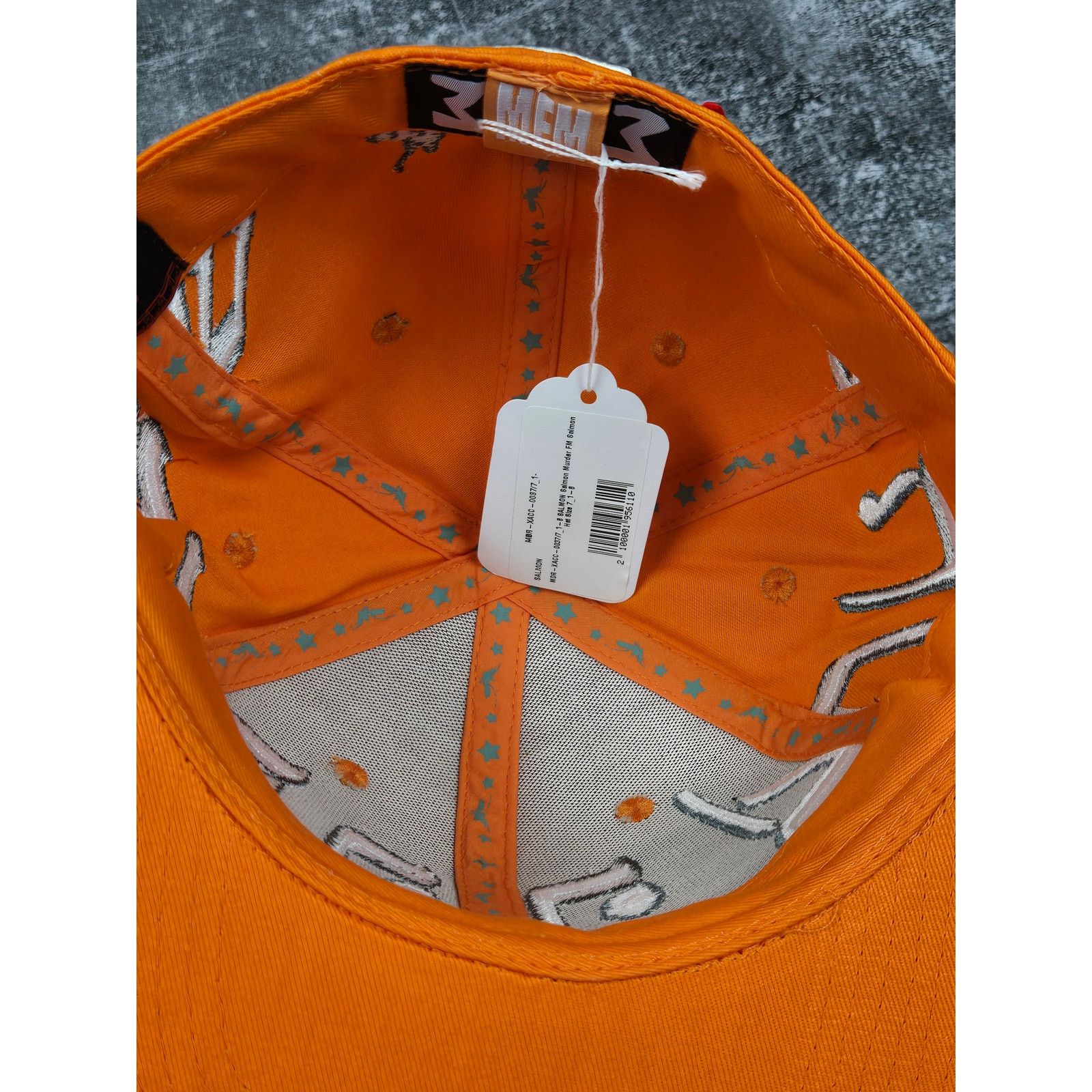 murd333r.fm Murd333rfm. Chop333r Orange Fitted Hat Size 7 1/8 NWT RARE! Size ONE SIZE - 6 Thumbnail