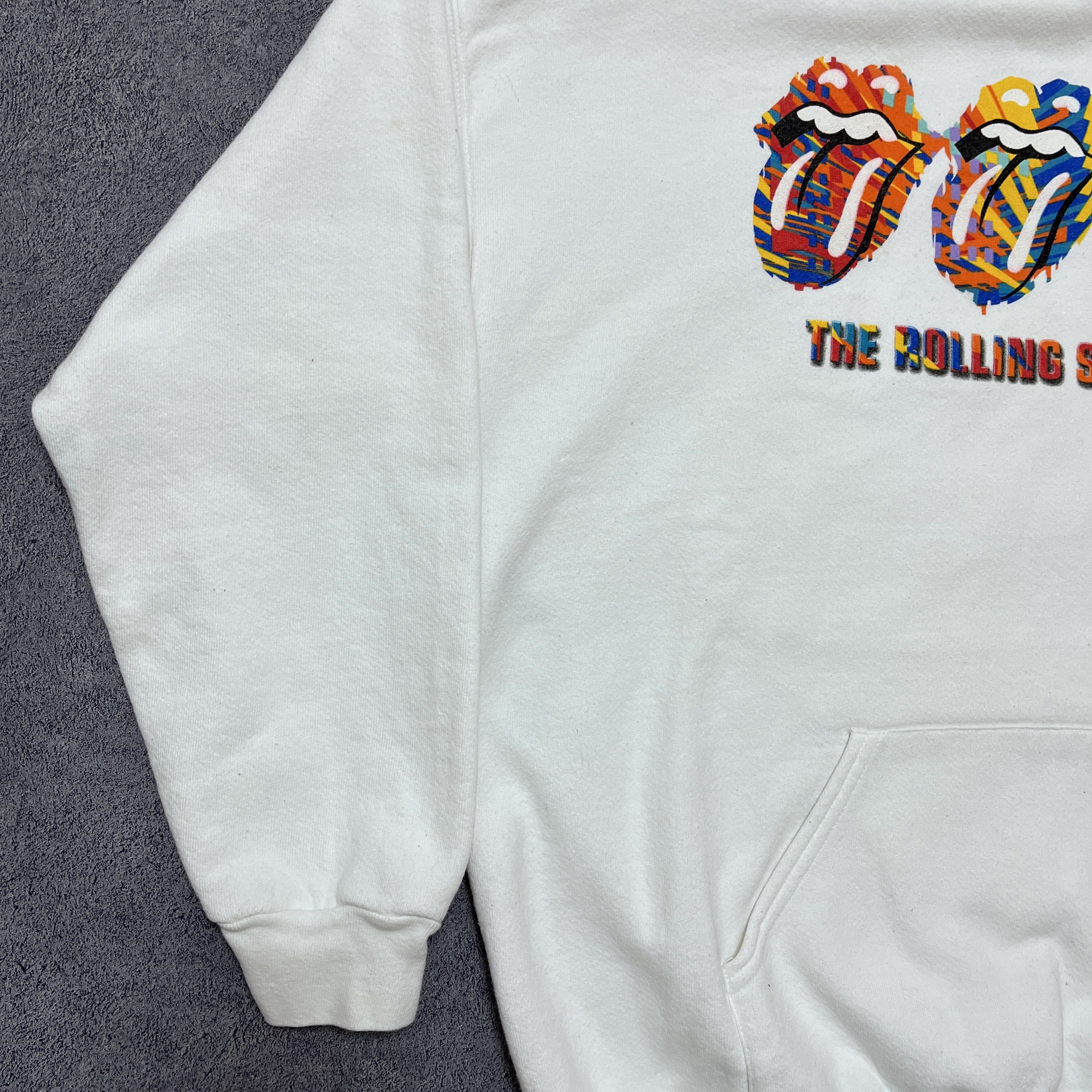 Band Tees × The Rolling Stones × Vintage The Rolling Stones Vintage Band Hoodie 2002 Concert Size US XL / EU 56 / 4 - 11 Thumbnail