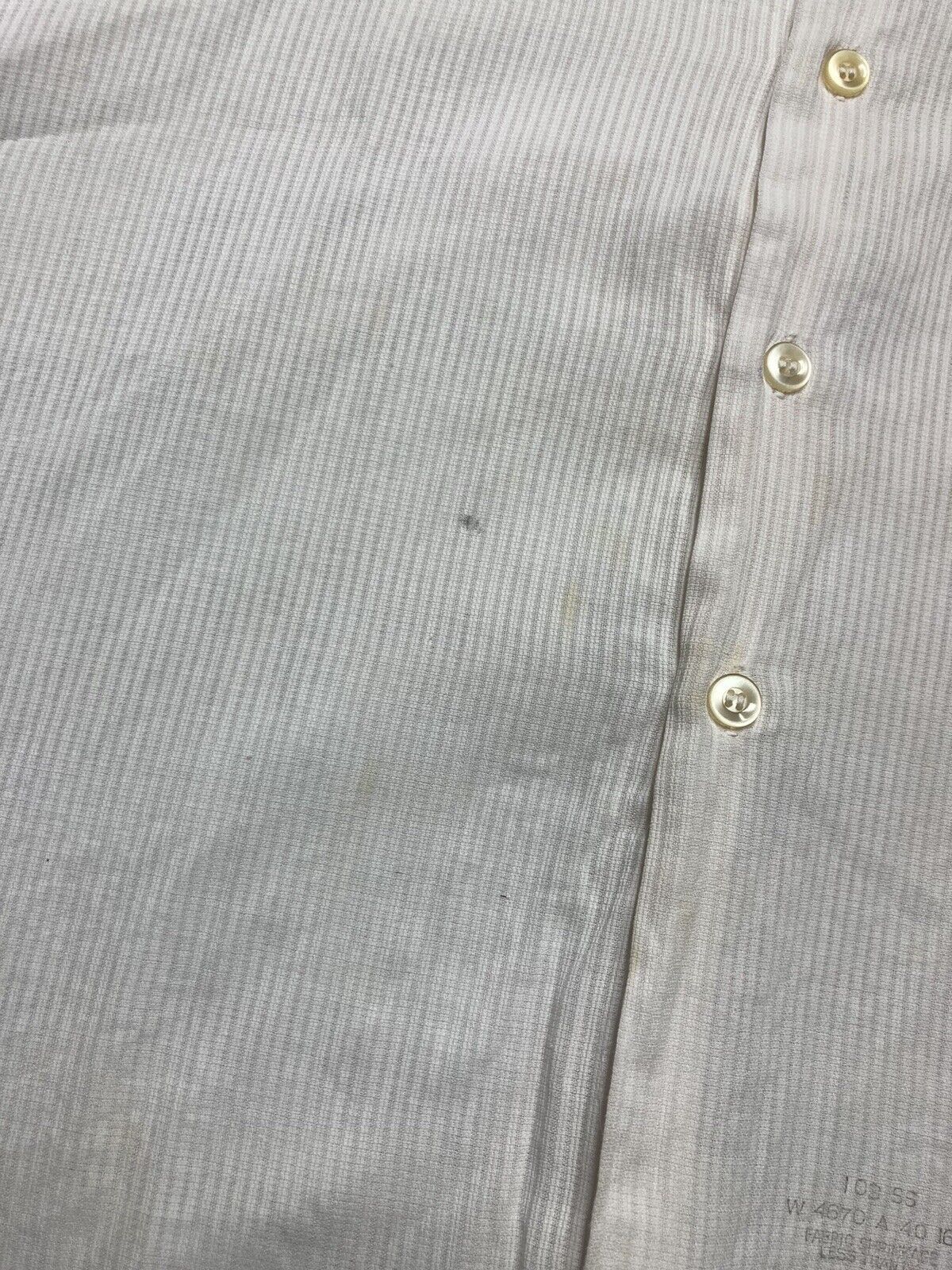 Vintage 50s button shirt royal knight sanforized cotton textured L Size US L / EU 52-54 / 3 - 3 Thumbnail