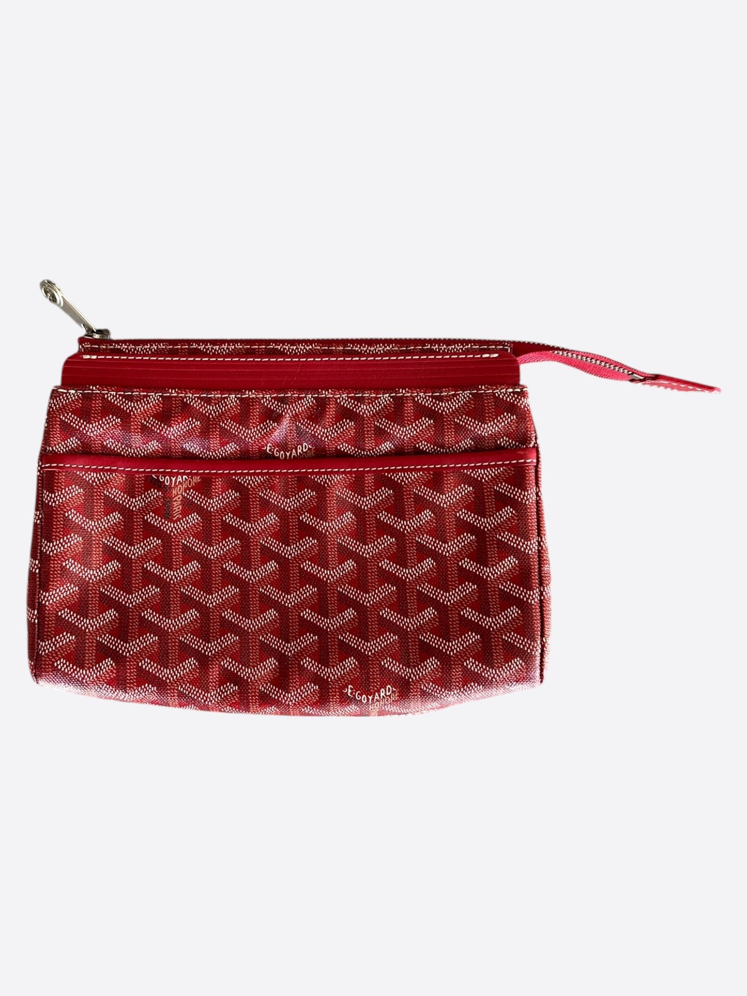 Goyard Goyard Red Miroir PM Toiletry Bag Size ONE SIZE - 1 Thumbnail