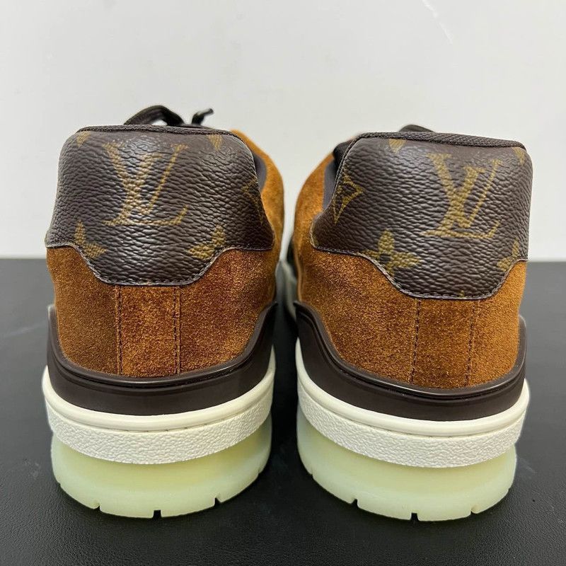 Louis Vuitton Louis Vuitton Stylish Low-Top Trainer Sneakers -2508 Size US 9.5 / EU 42-43 - 3 Thumbnail