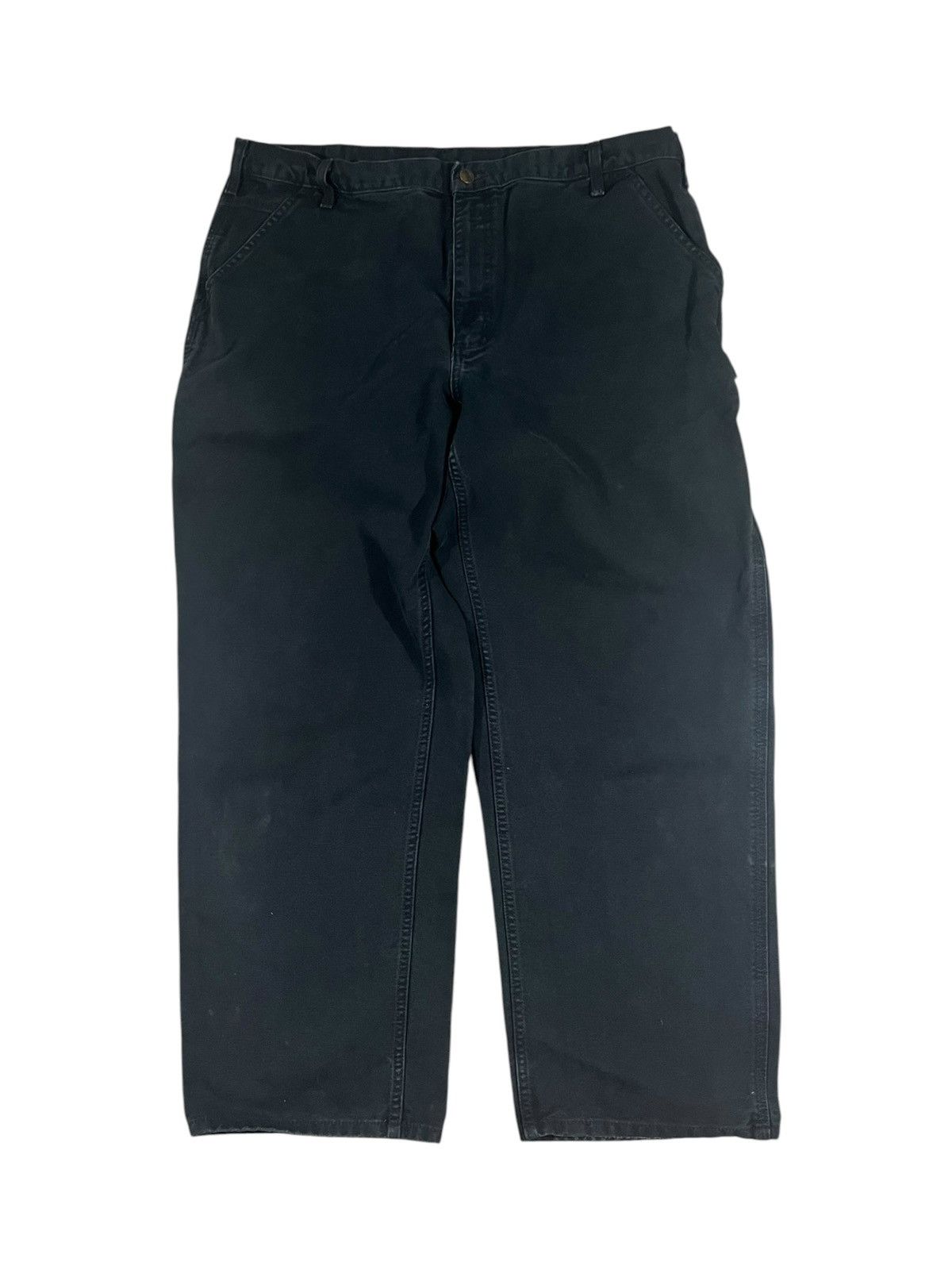 Carhartt Carhartt B11 BLK Work Pants Faded Black Size US 39 - 1 Thumbnail