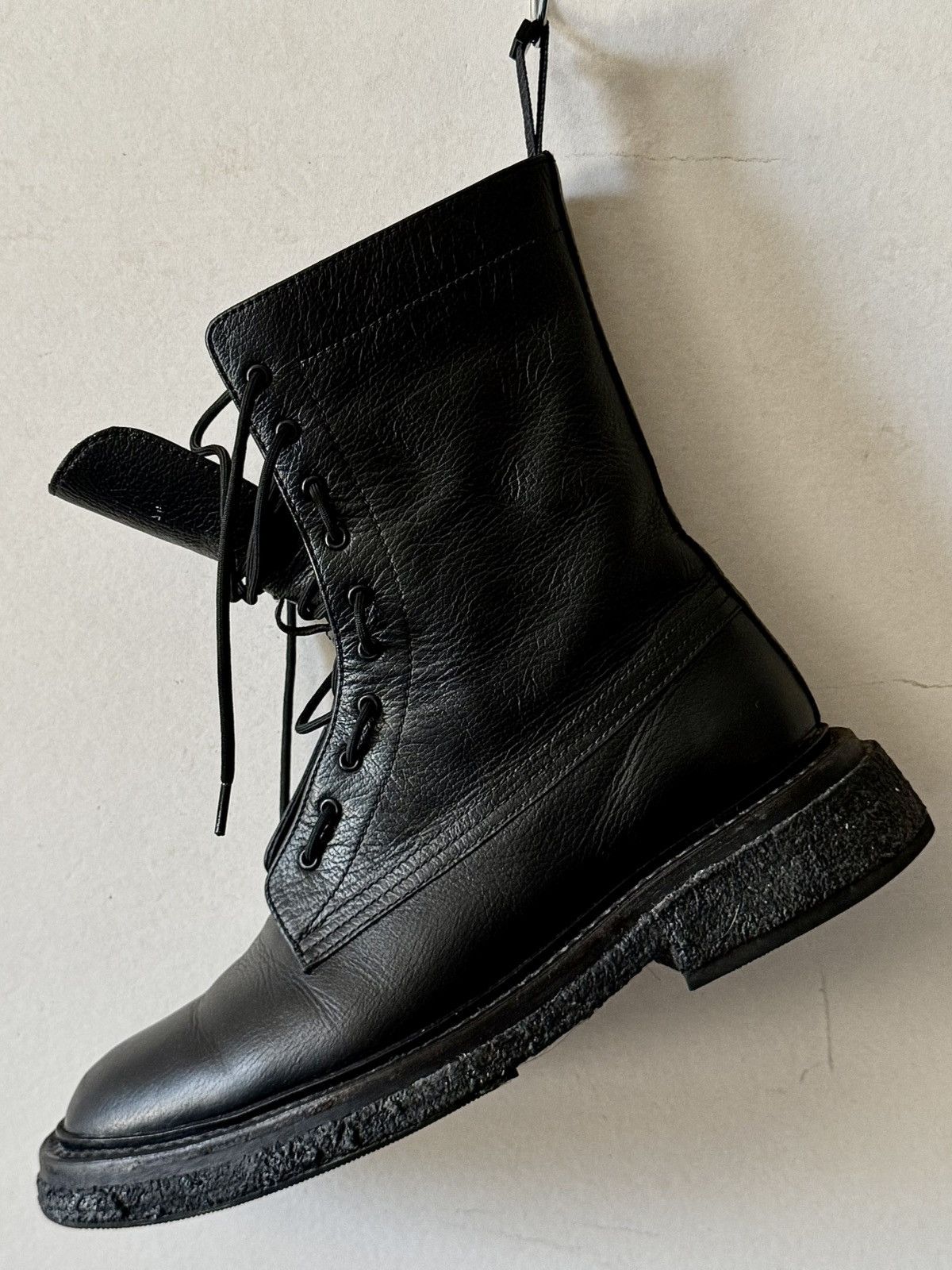 Dior - Hedi Slimane - AW07 “Navigate”- Leather Combat Boots