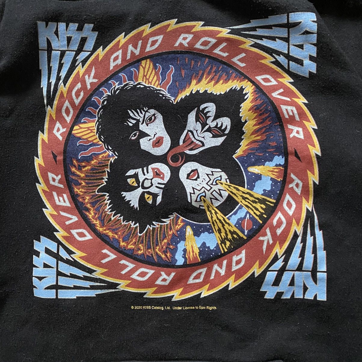 Band Tees KISS ROCK BAND Y2K JAPAN TOUR HOODIE Size US M / EU 48-50 / 2 - 2 Thumbnail