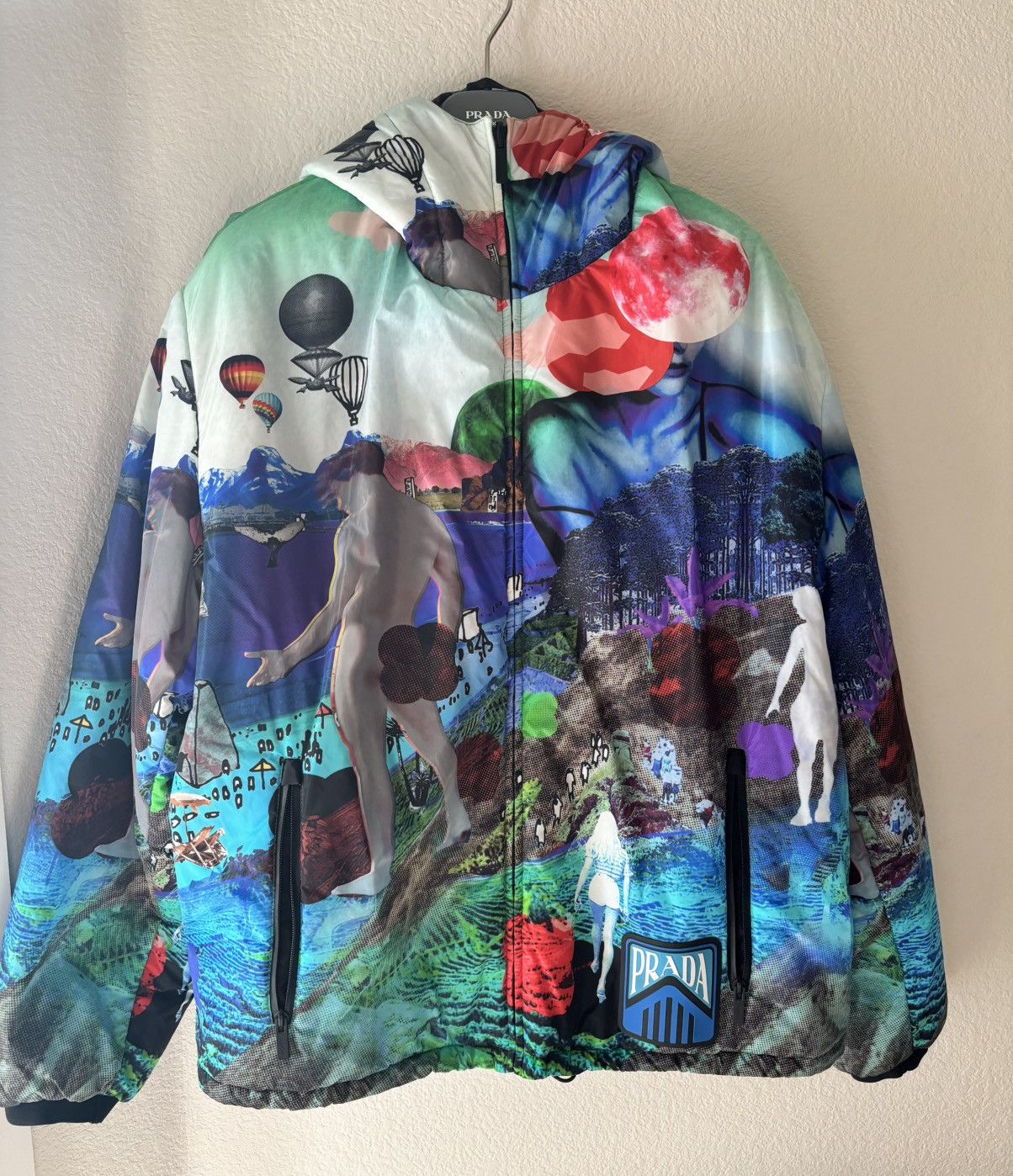 Prada Prada Psychedelic Coat Size XL SS19 Size US XL / EU 56 / 4 - 1 Thumbnail