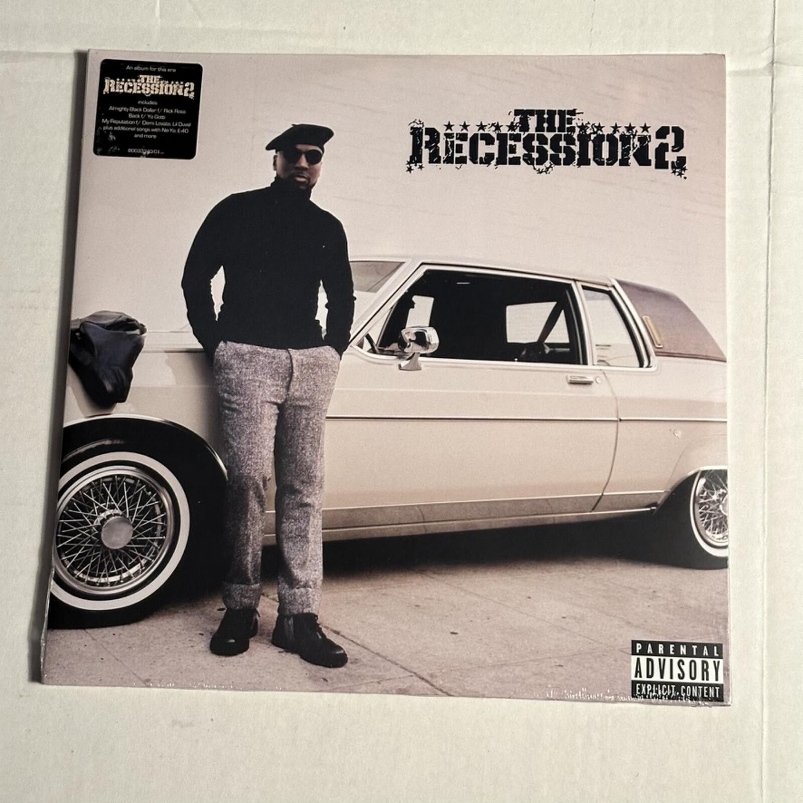 Unknown London Young Jeezy The Recession 2 Vinyl LP Record Album Size ONE SIZE - 2 Thumbnail