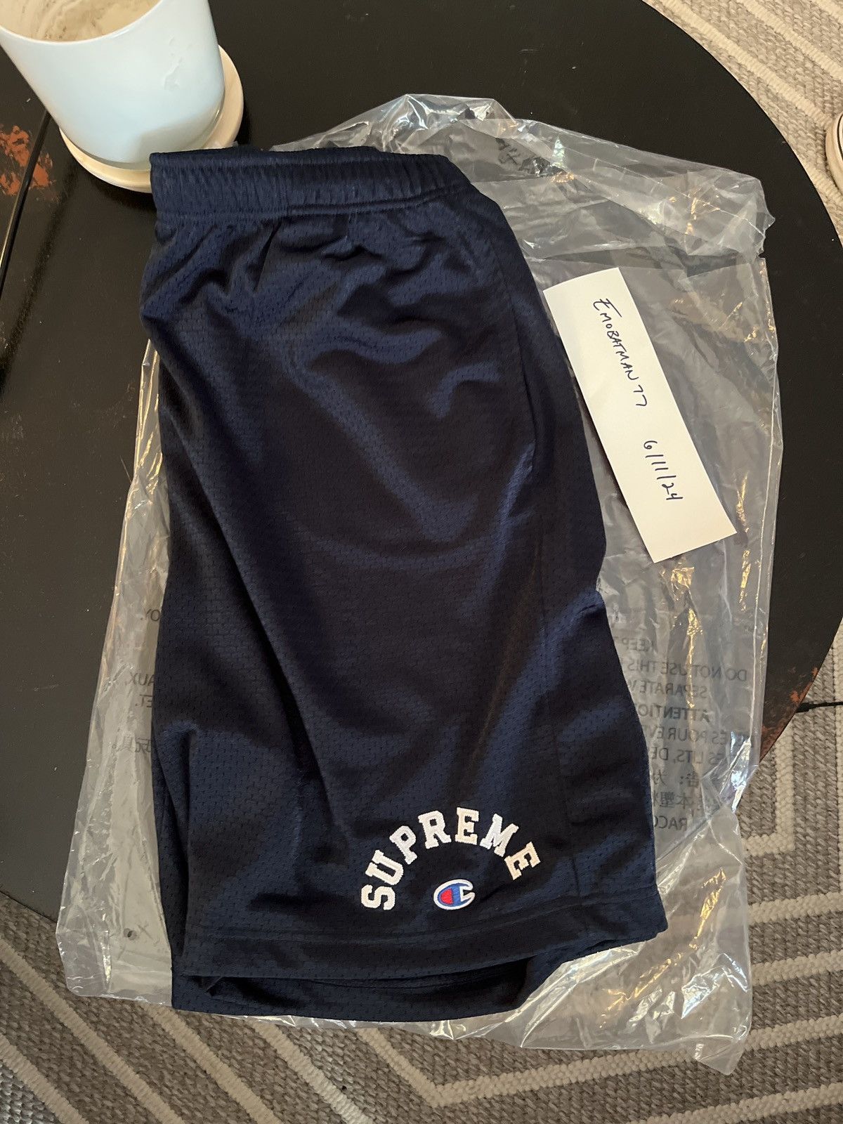 Champion × Supreme supreme champion mesh shorts | Grailed
