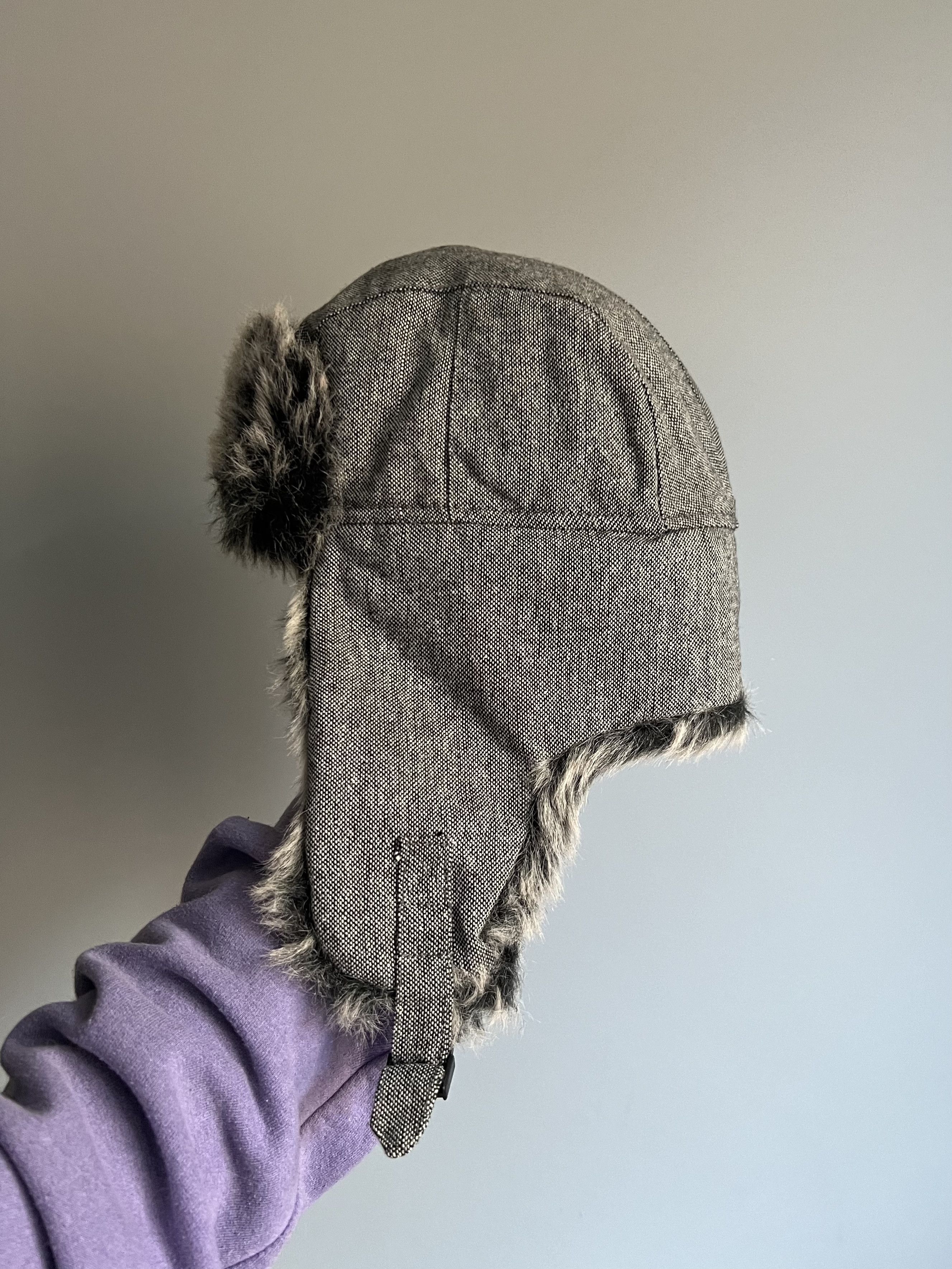 Vintage Vintage Faux Fur Fuzzy Mohair Ushanka Trapper Hat Size ONE SIZE - 2 Thumbnail