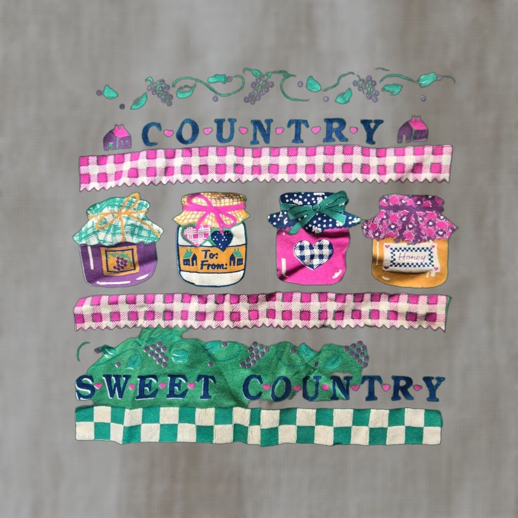 Vintage VINTAGE Country Sweet Country Shirt Women XL Green Adult Short Sleeve Round Neck T-Shirt Size XL / US 12-14 / IT 48-50 - 1 Thumbnail