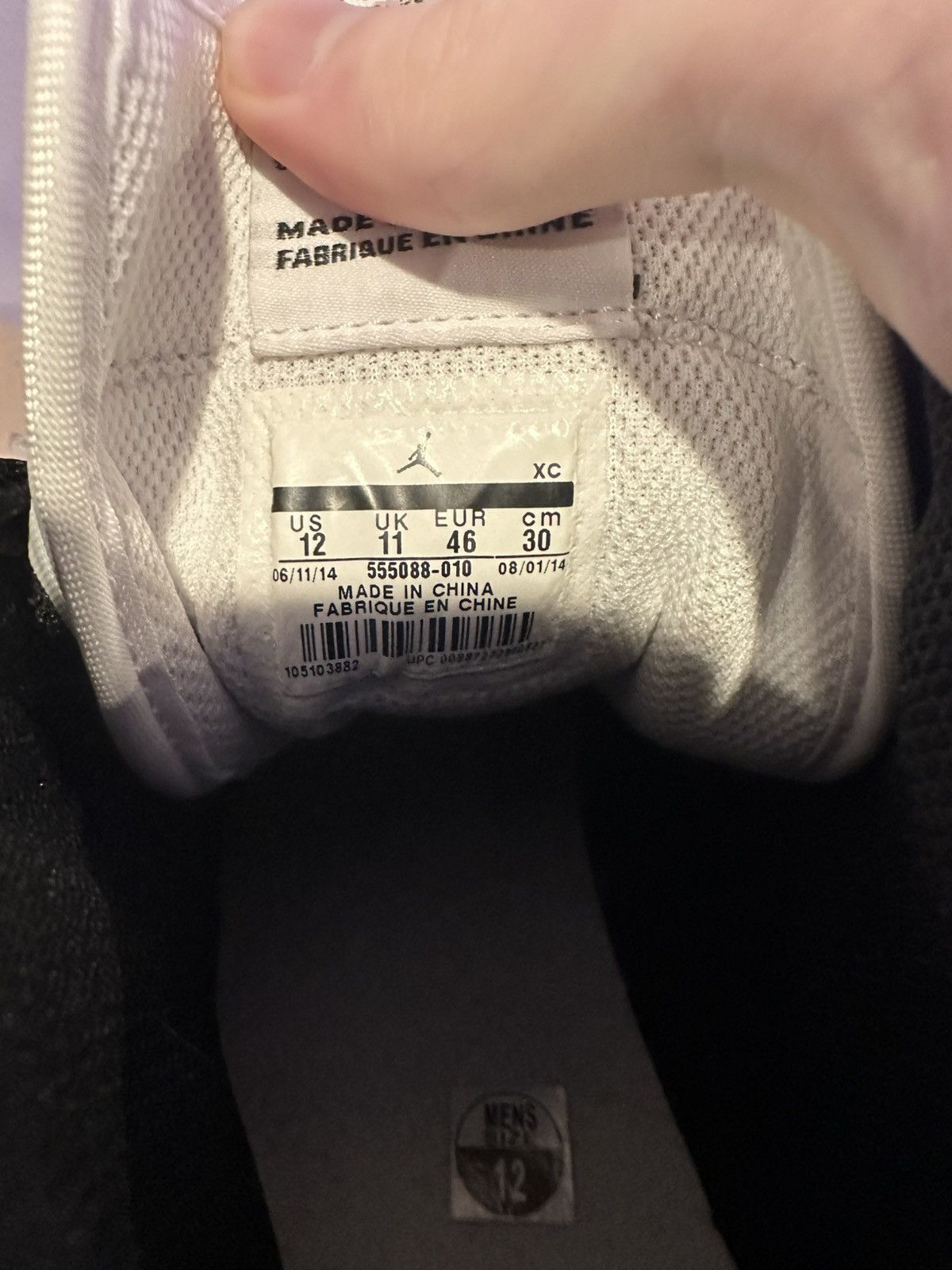 Jordan Brand Jordan 1 High Panda/Black White (2014) Size 12 Size US 12 / EU 45 - 8 Thumbnail