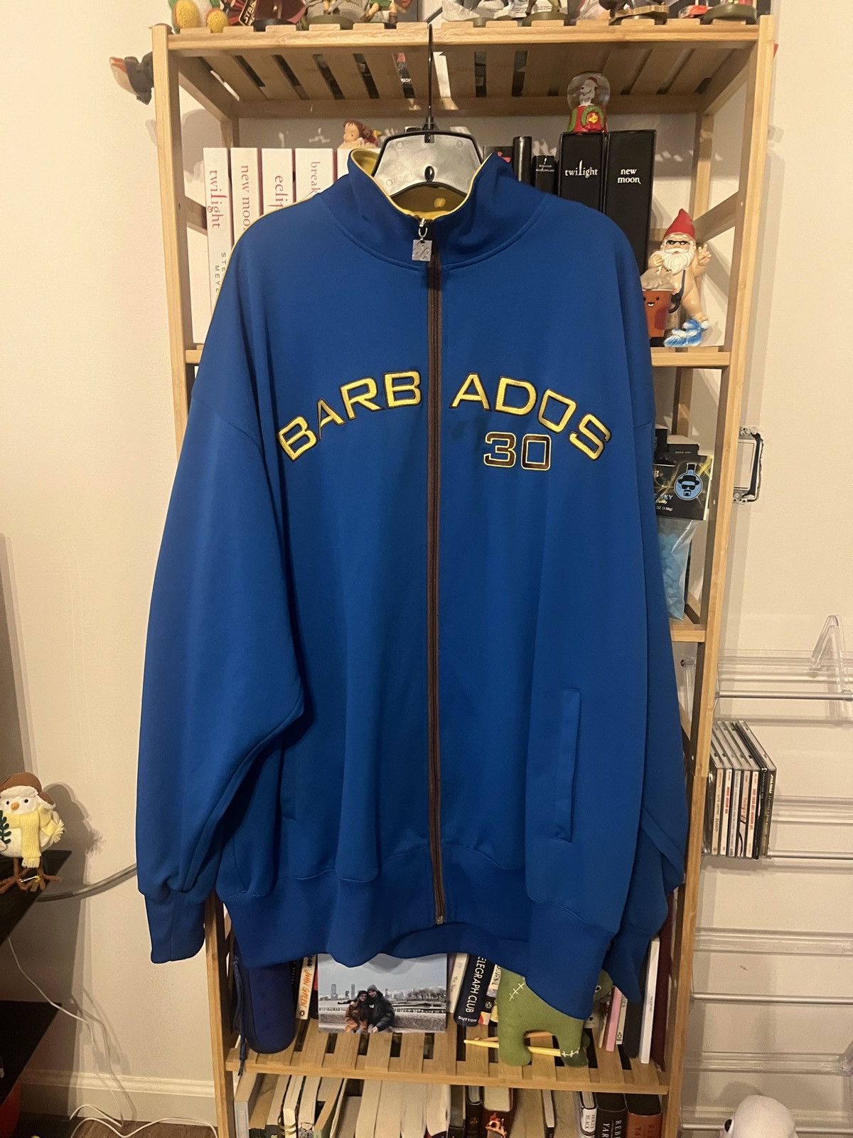 Vintage Vintage Star Company Barbados Track Jacket 2000s Hip Hop Size US XXL / EU 58 / 5 - 1 Thumbnail