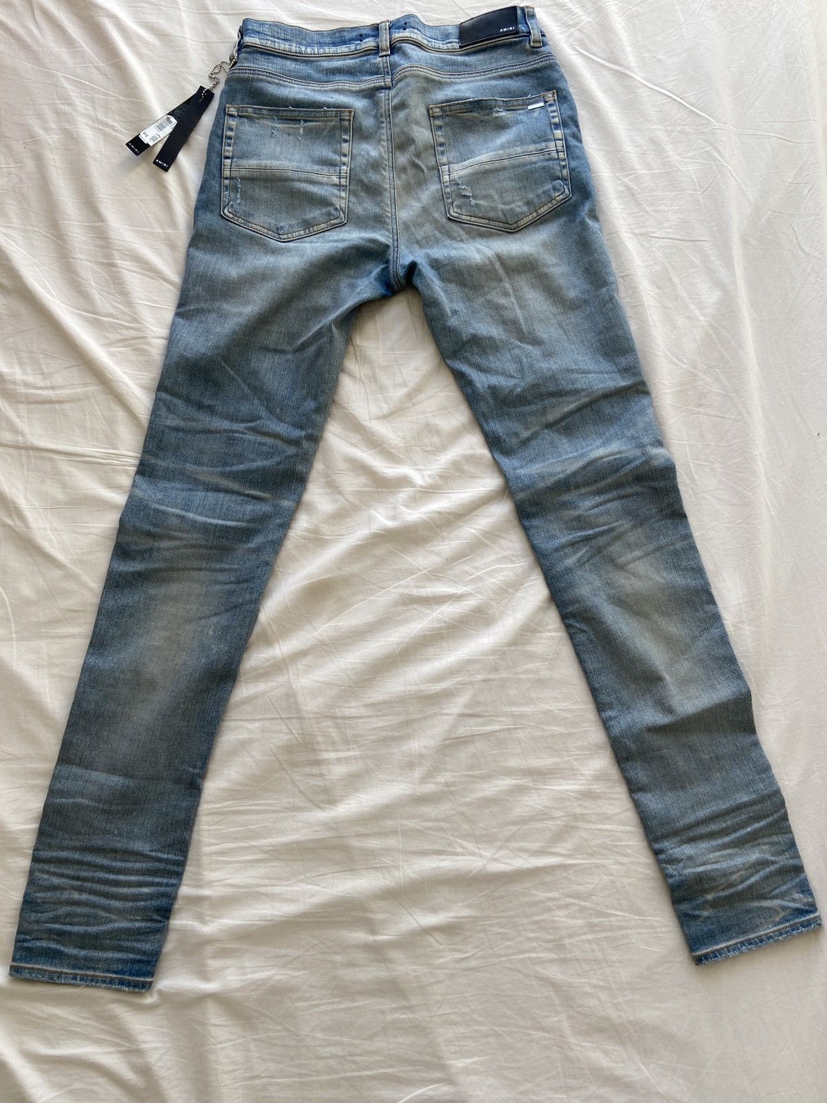 Amiri AMIRI Black Patch- 222 PXMD001: MX1 Size US 32 / EU 48 - 7 Thumbnail