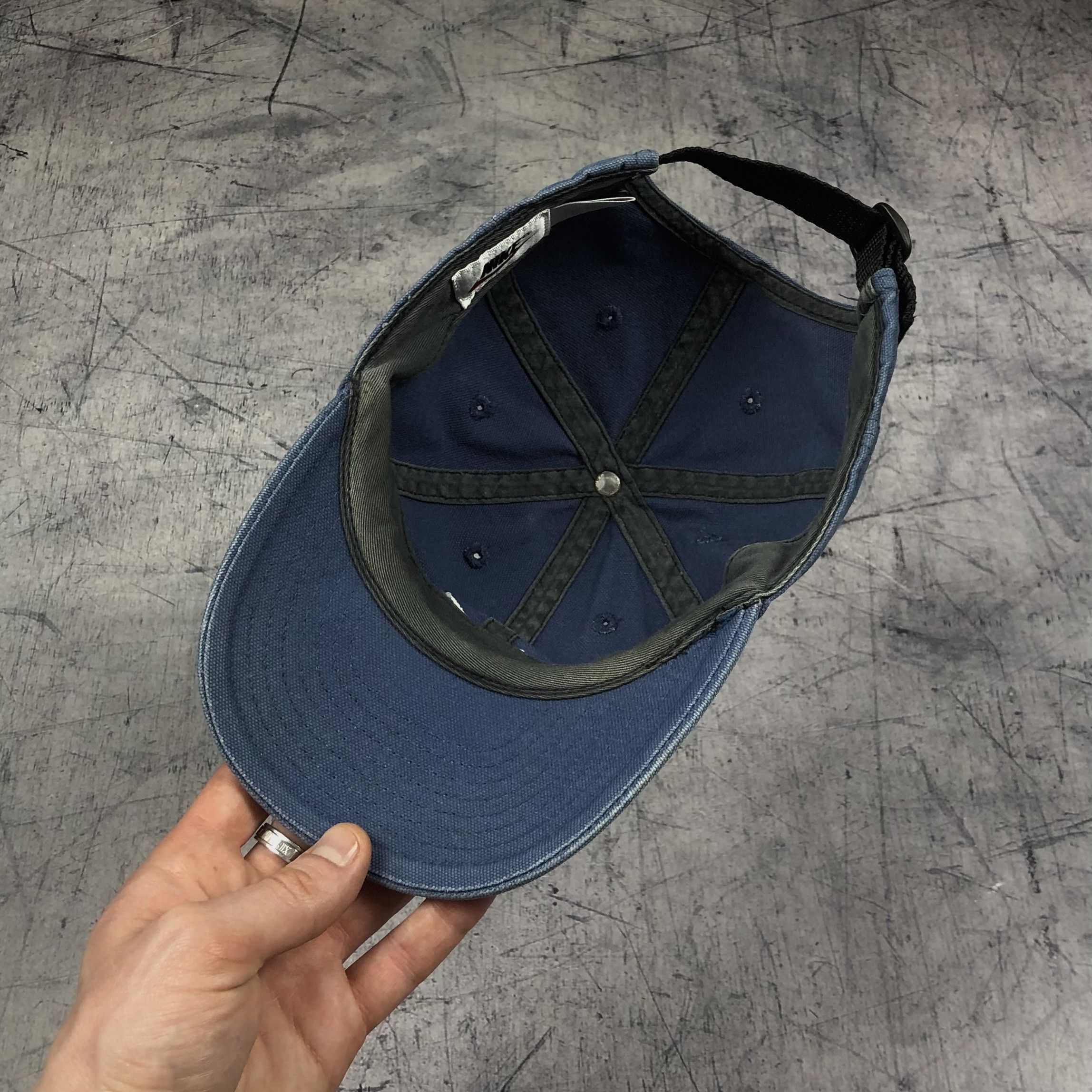 Nike 90s Nike Double Swoosh Vintage Cap Size ONE SIZE - 8 Thumbnail