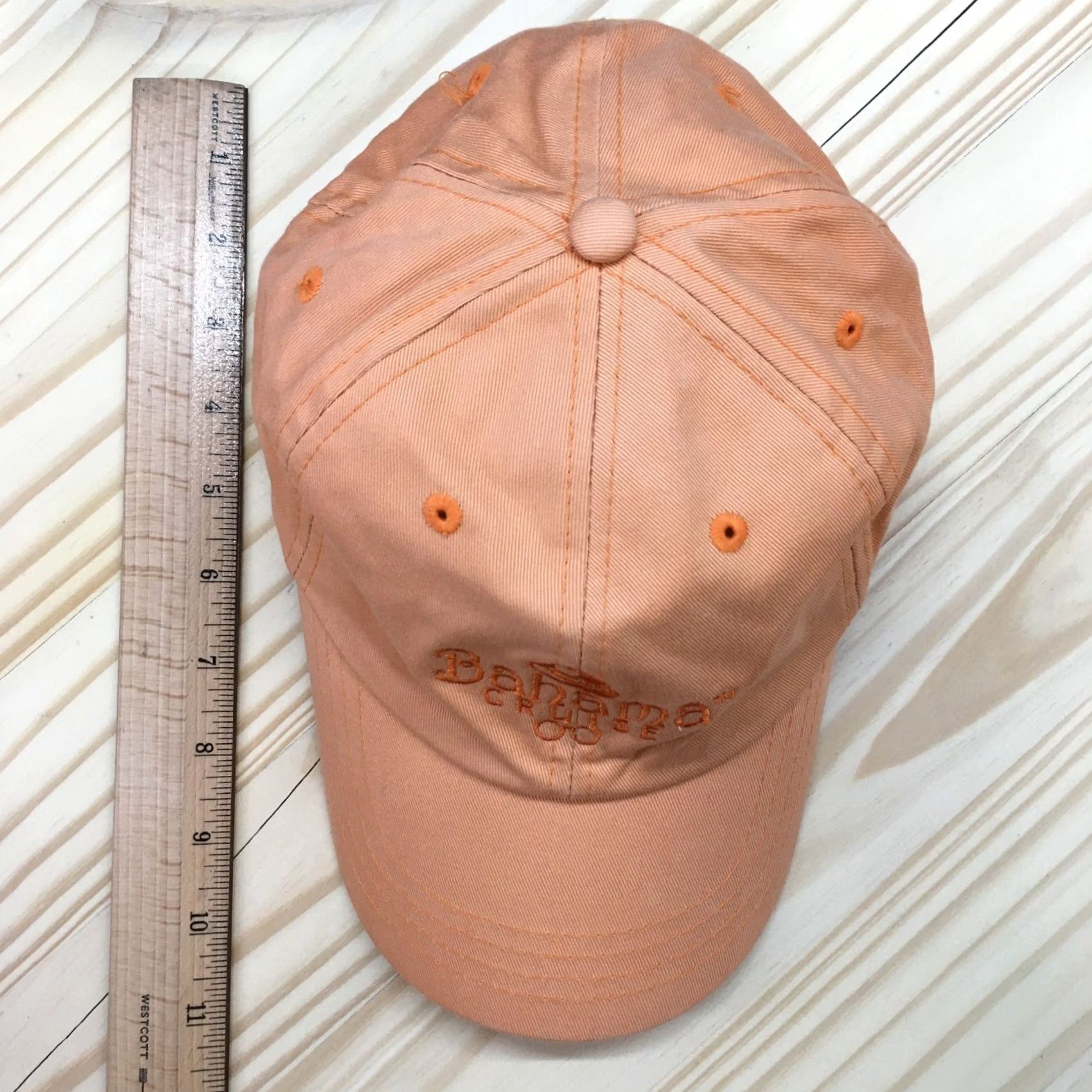 Logo 7 Bahama Cruise Baseball Cap Men Orange OS Adjustable Curved Brim Embroidered Logo Size ONE SIZE - 4 Thumbnail