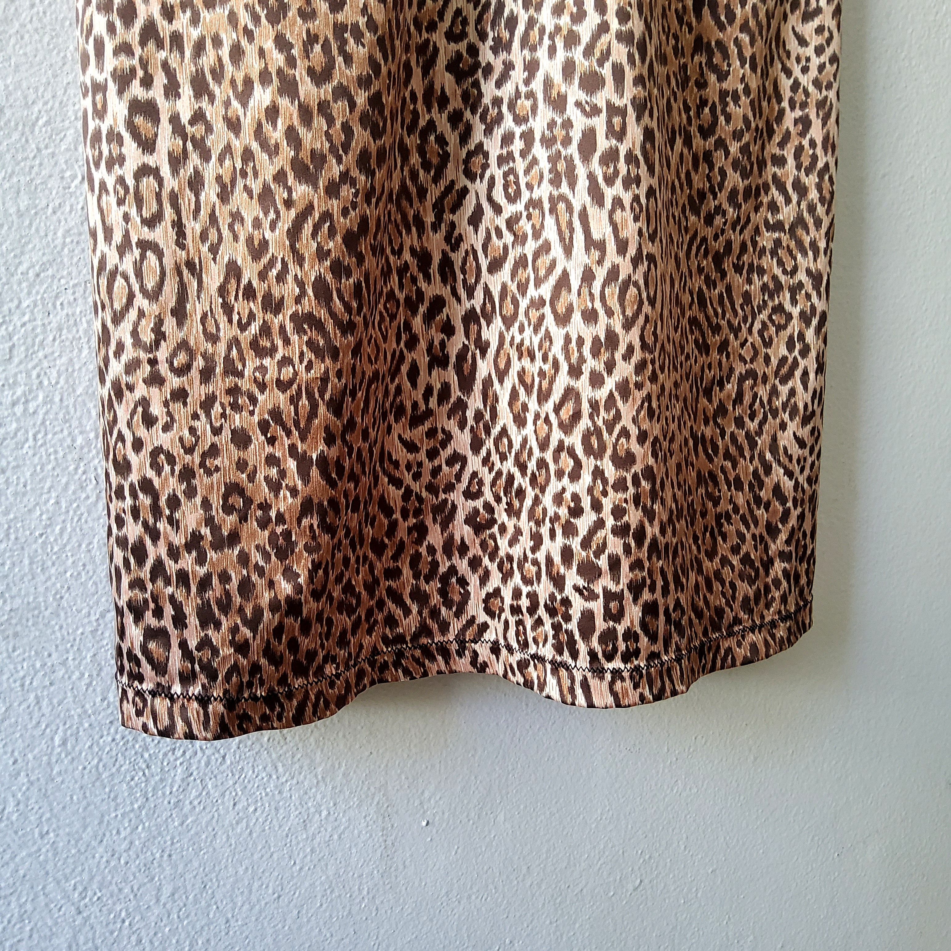 Dolce & Gabbana Dolce & Gabbana vintage y2k animal print lingerie slip dress Size L / US 10 / IT 46 - 4 Thumbnail