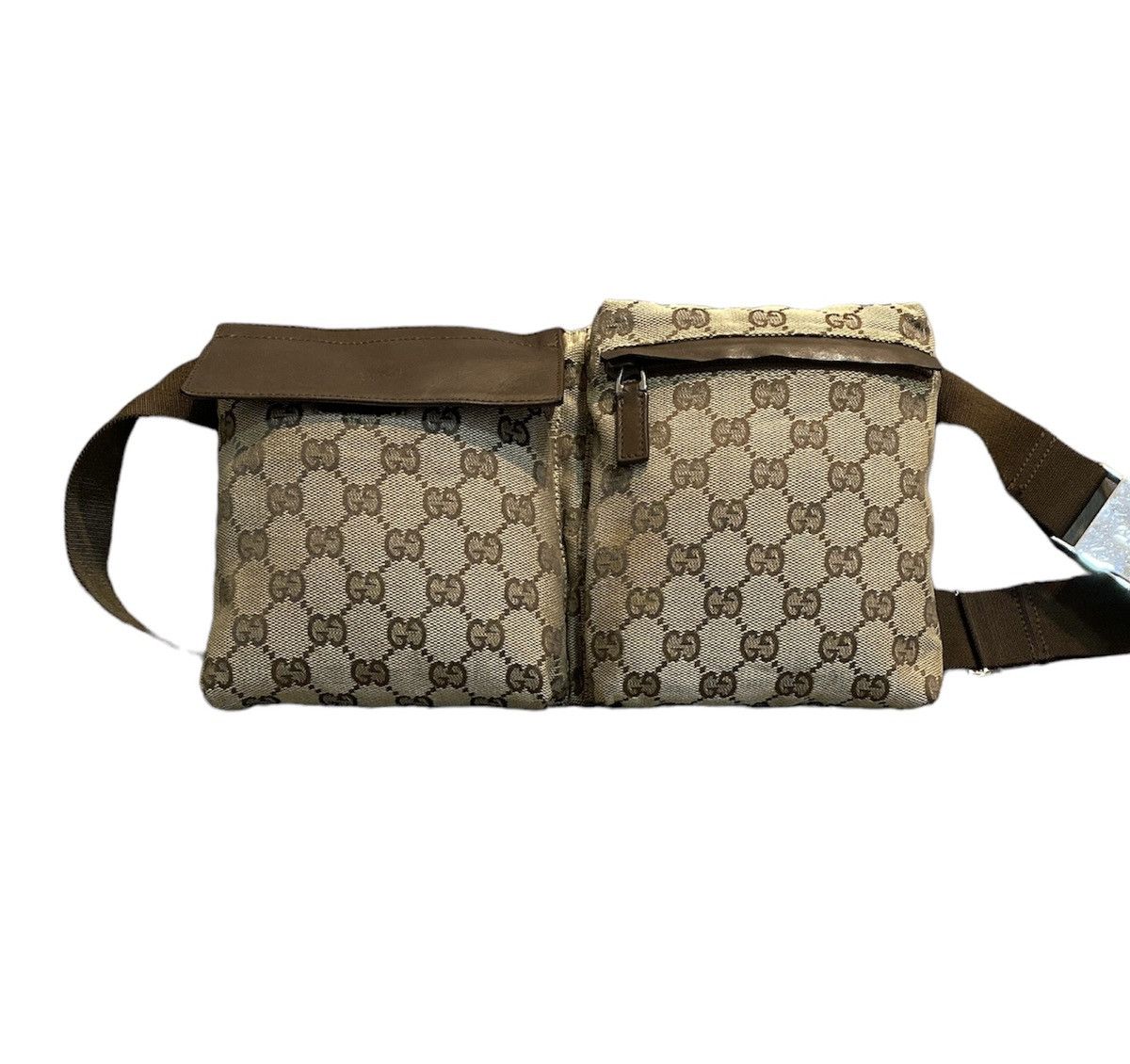 Gucci Gucci Monogram Crossbody Belt Waist Bag Size ONE SIZE - 1 Thumbnail