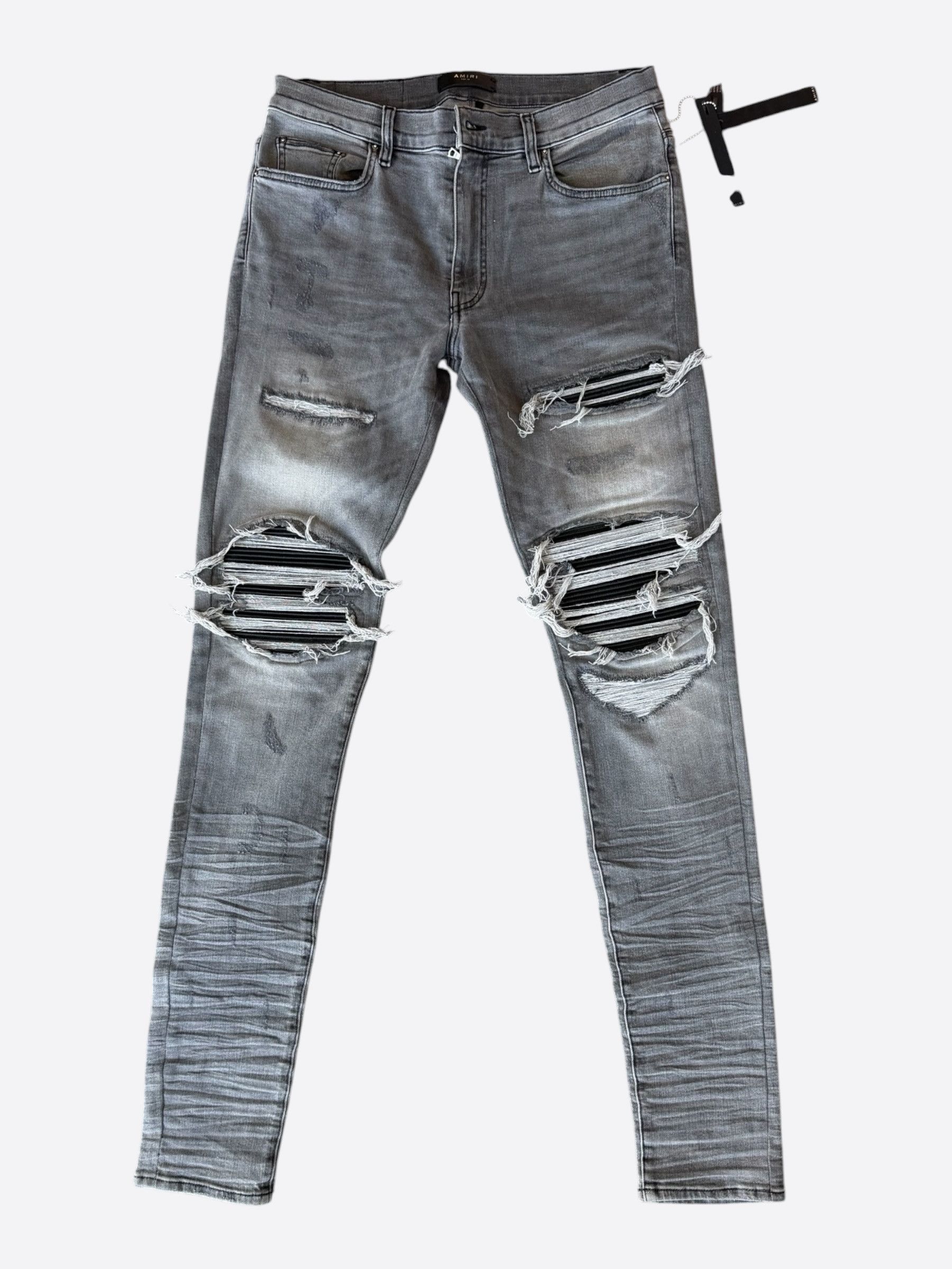 Amiri Sz 31,32,33,34 Amiri Grey MX1 Denim Jeans | Grailed