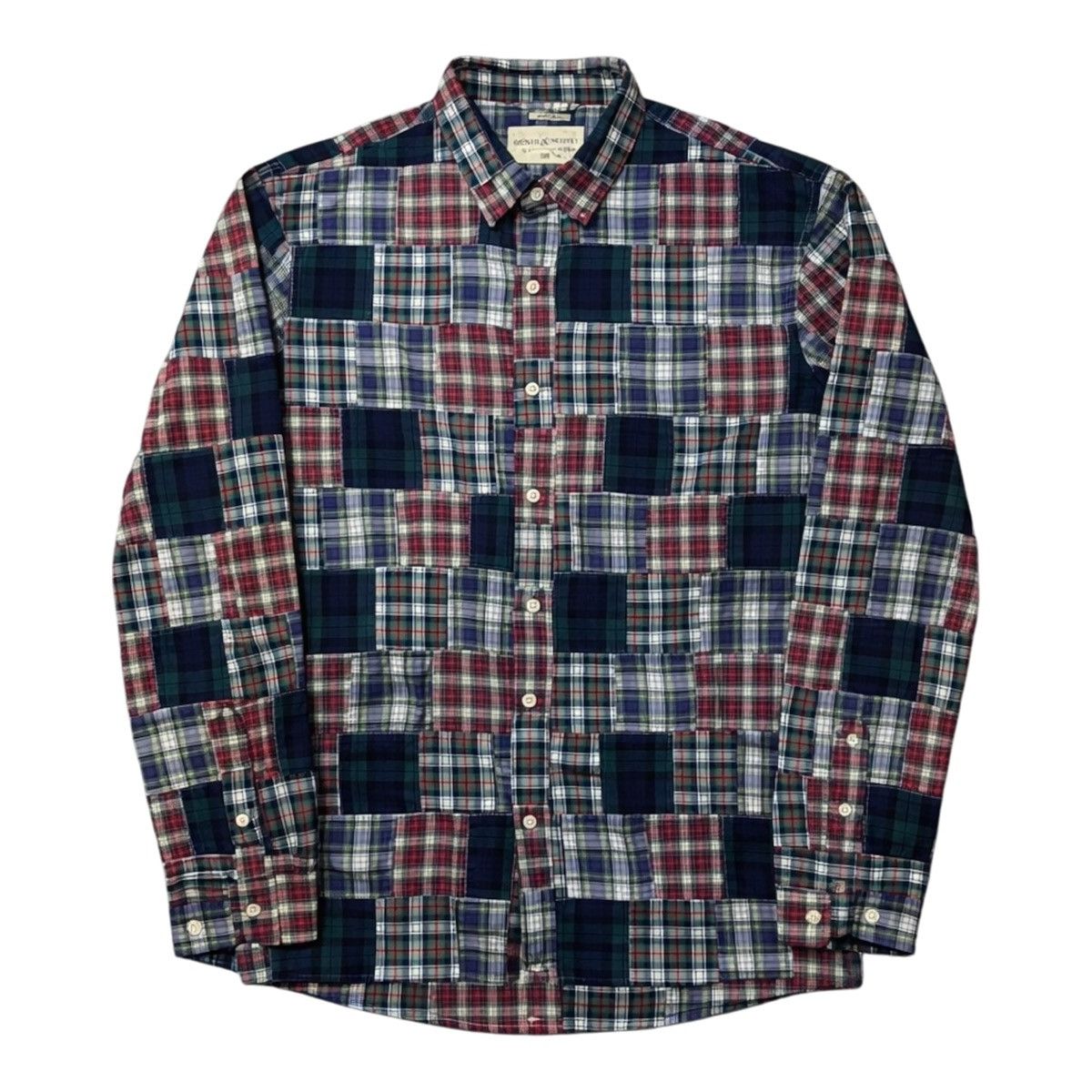 Denim & Supply Ralph Lauren Vintage Denim & Supply Ralph Lauren Patchwork Shirt Size US L / EU 52-54 / 3 - 1 Thumbnail