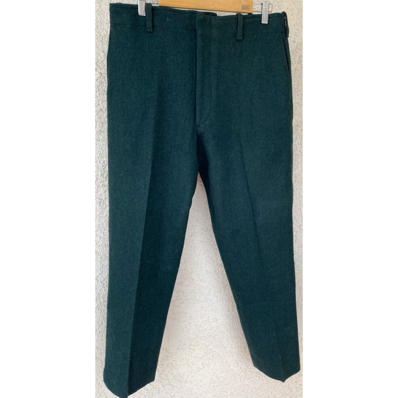 Vintage VINTAGE Northway Green Wool Outdoor Pants Talon Zipper Boat Sail Drill Pockets 34x30 Size US 34 / EU 50 - 6 Thumbnail