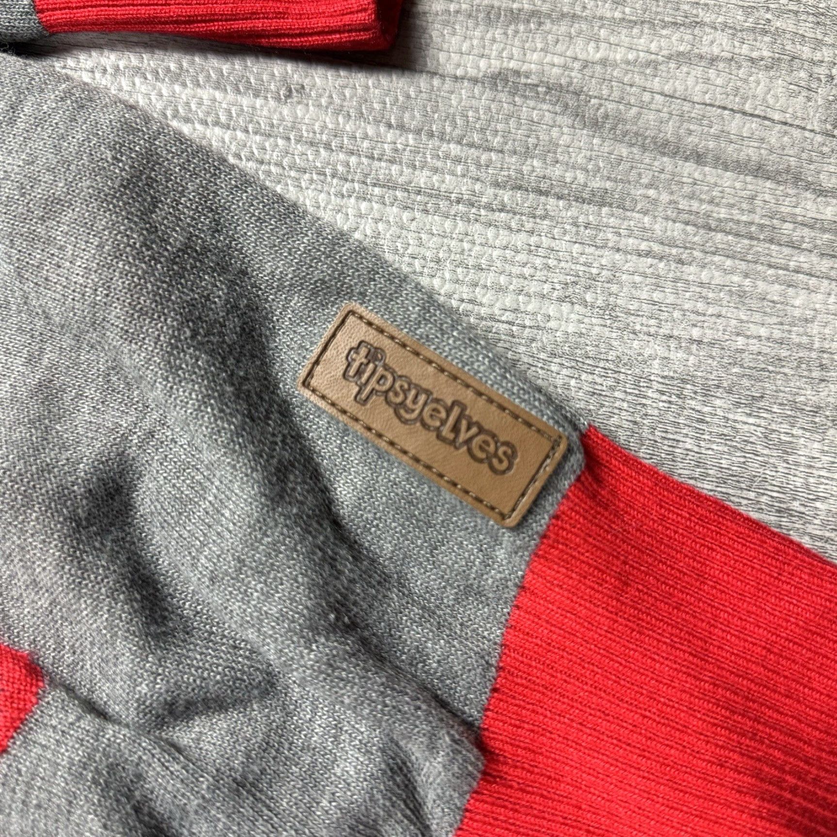 Vintage TIPSYELVES THE OFFICE UGLY CHRISTMAS SWEATER KNIT NICE PACKAGE ADULT 2XL Red Graphic Print Santa THATS WHAT SHE SAID Size XXL / US 16-18 / IT 52-54 - 5 Thumbnail